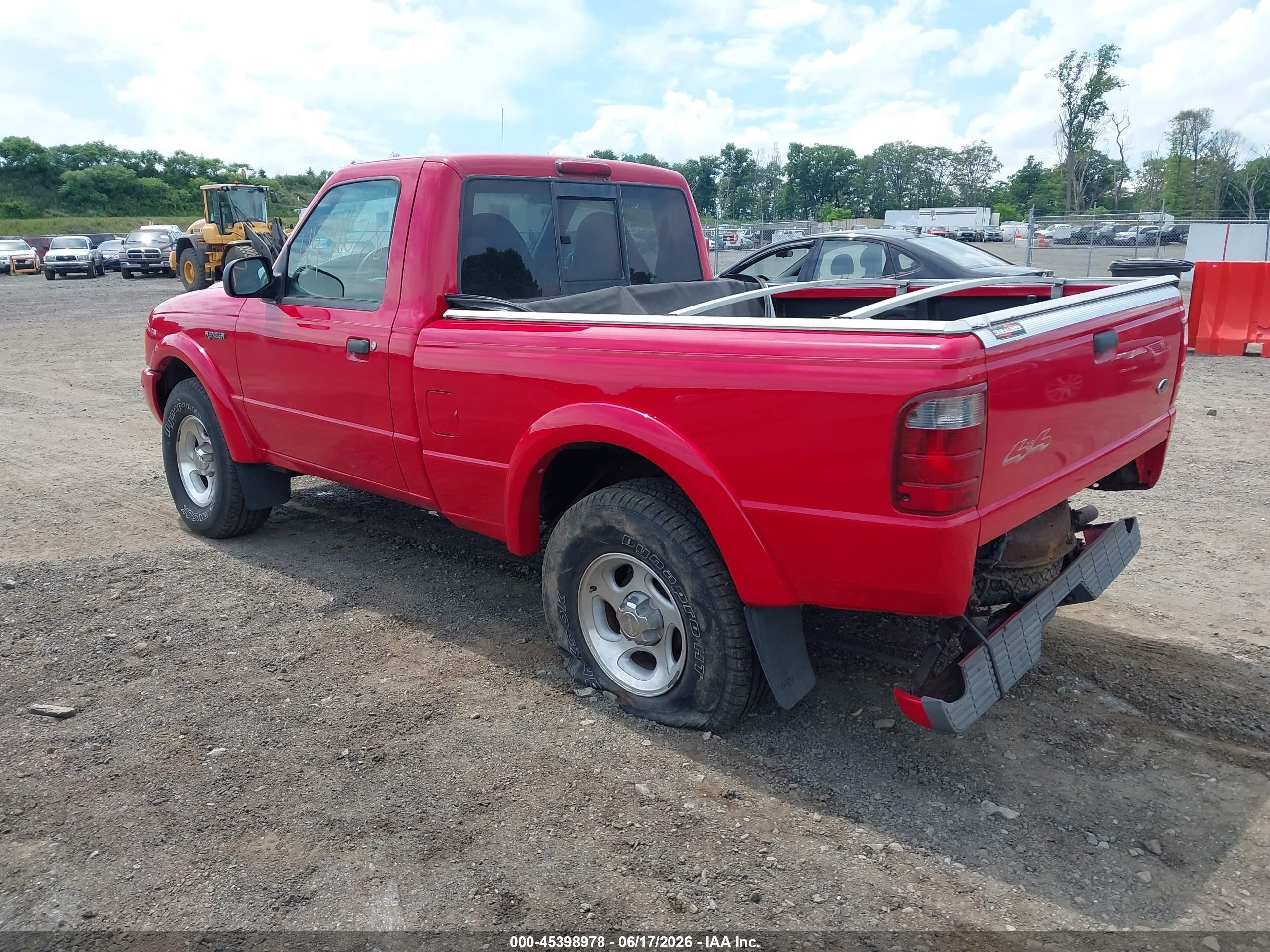2001 Ford Ranger Edge Red vin: 1FTYR11E31TA91418