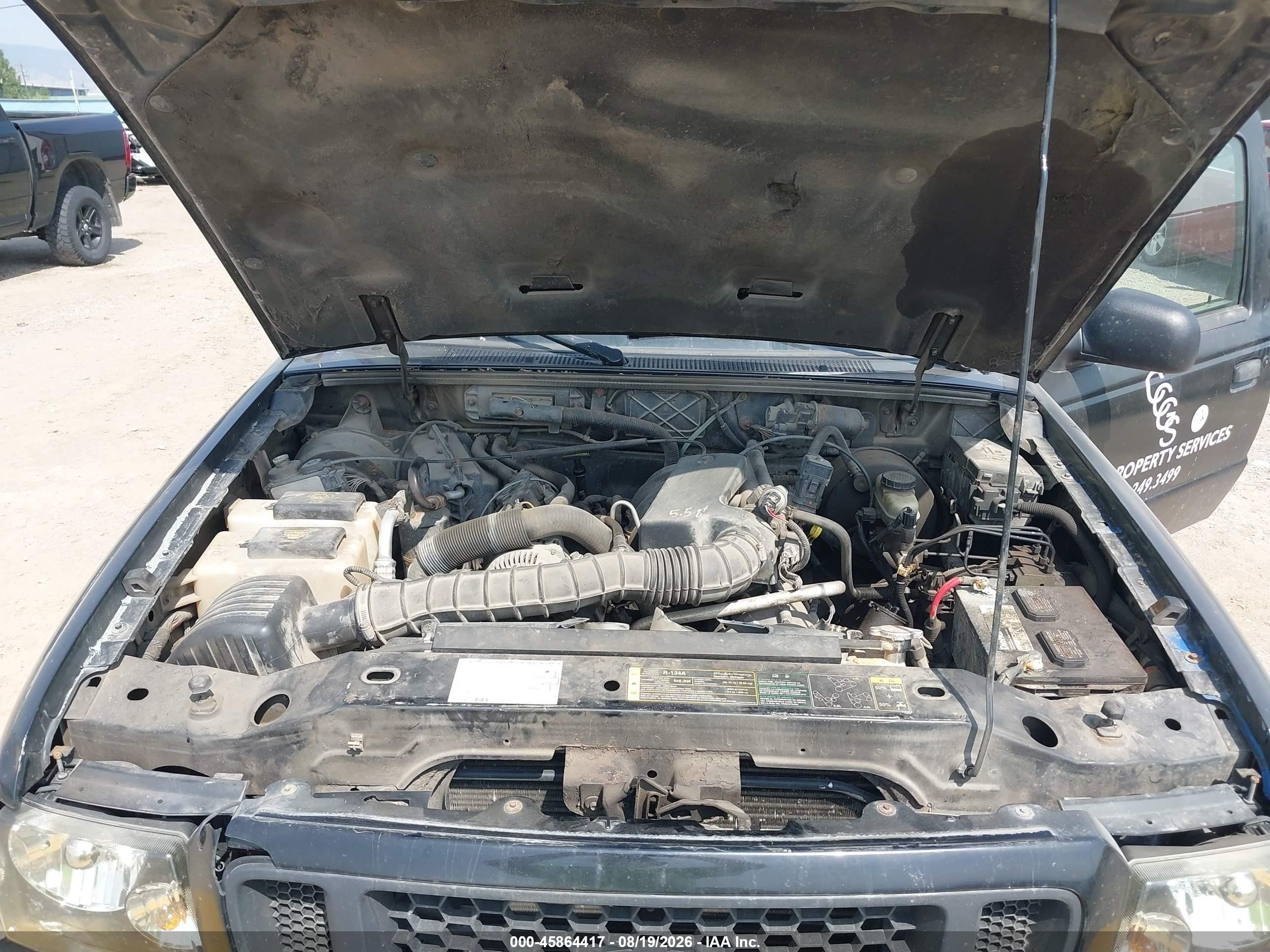 2004 Ford Ranger Edge Black vin: 1FTYR11U04TA13660
