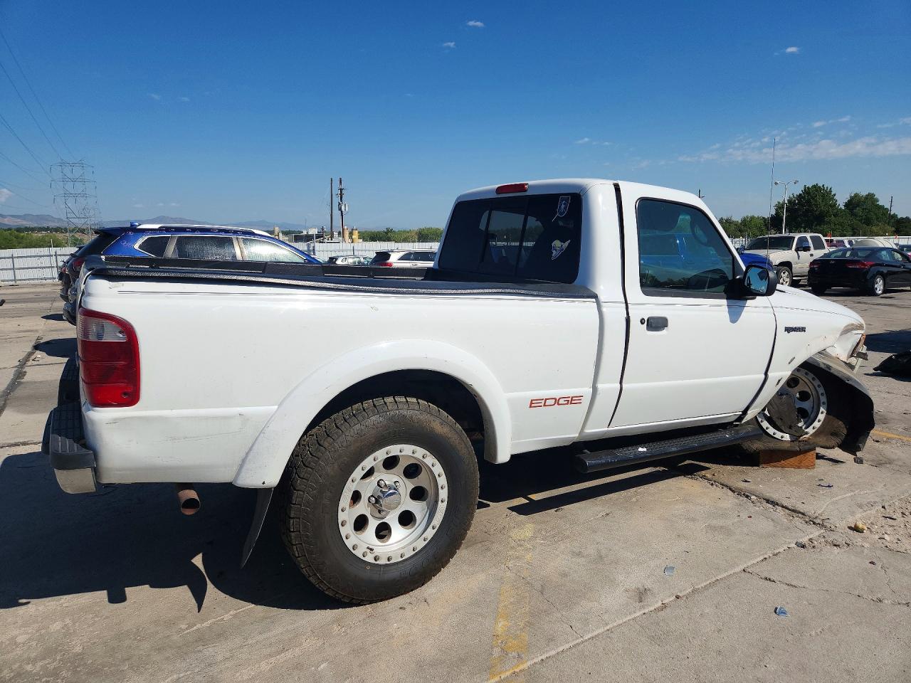 2003 Ford Ranger White vin: 1FTYR11U13TA05128