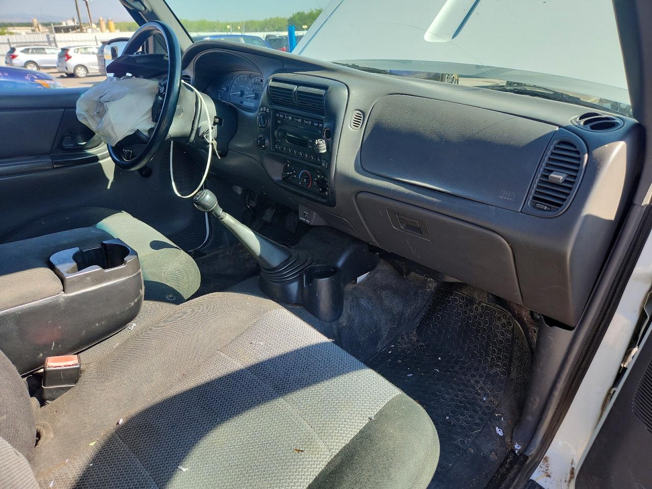 2003 Ford Ranger White vin: 1FTYR11U13TA05128
