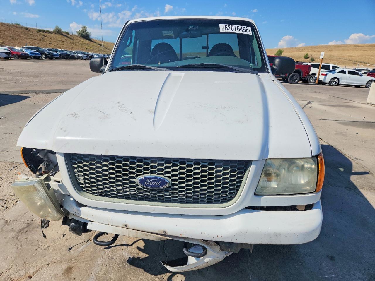 2003 Ford Ranger White vin: 1FTYR11U13TA05128