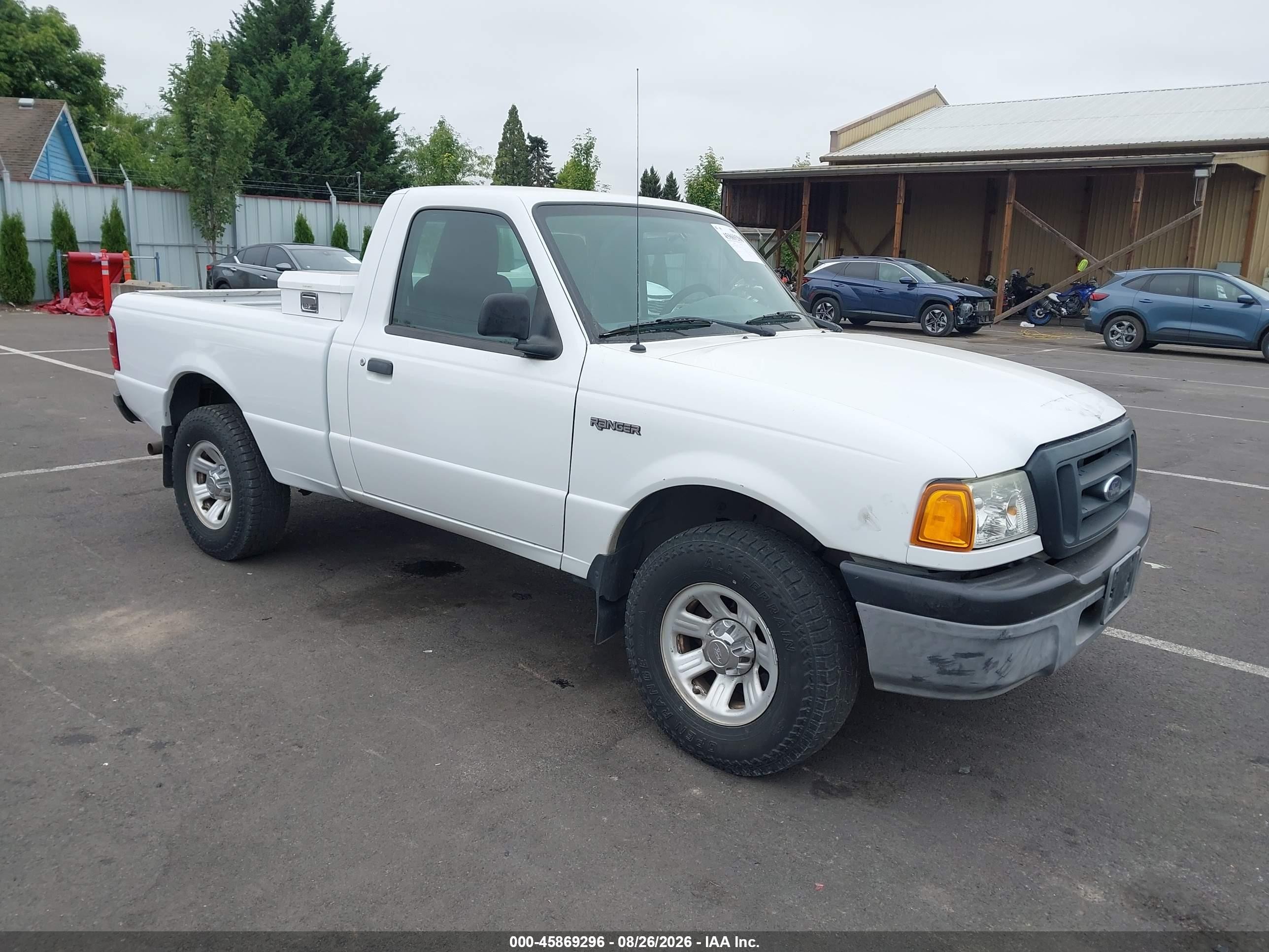 2005 Ford Ranger Edge/xl/xlt White vin: 1FTYR11U15PA52090