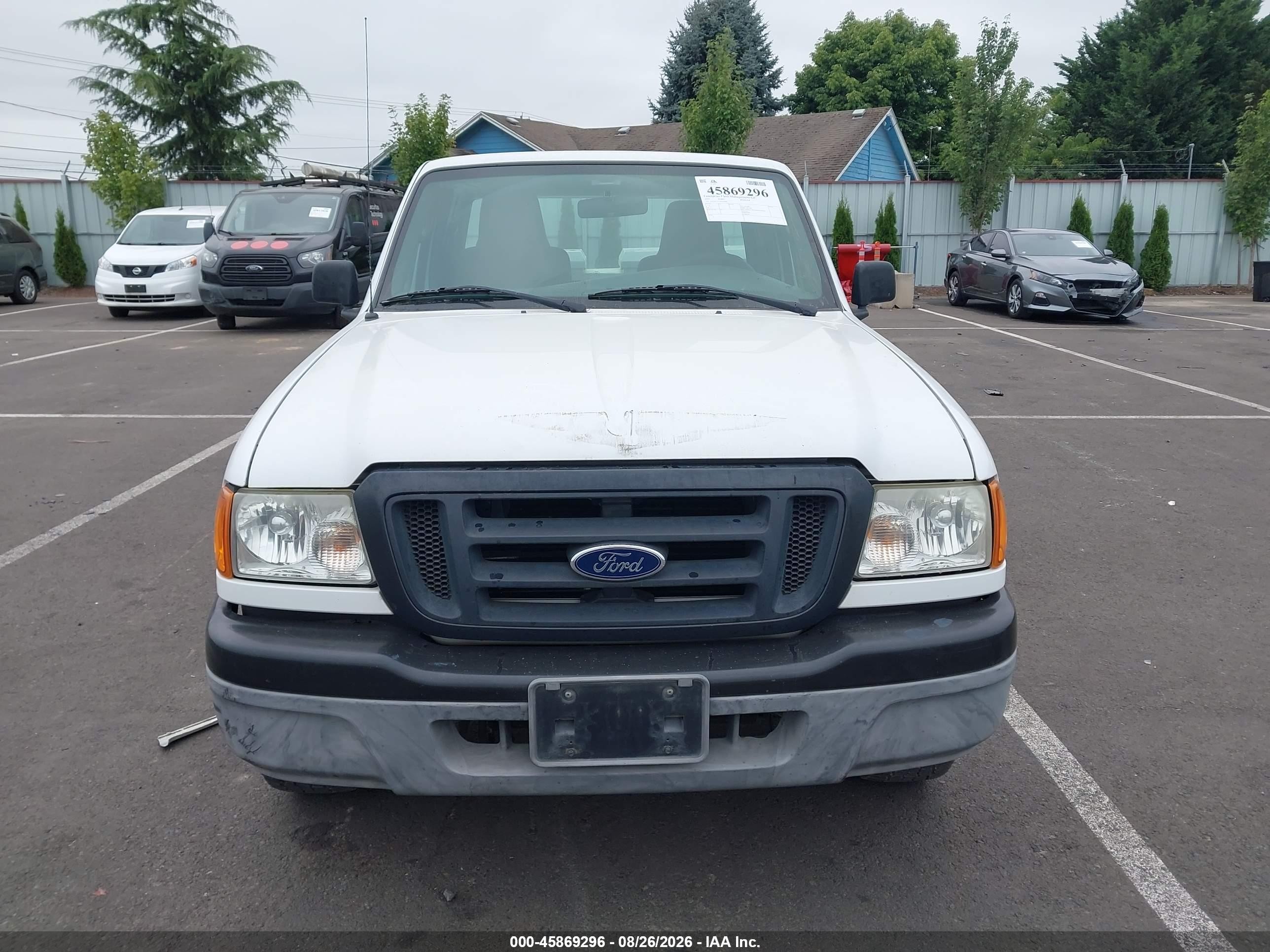 2005 Ford Ranger Edge/xl/xlt Белый vin: 1FTYR11U15PA52090