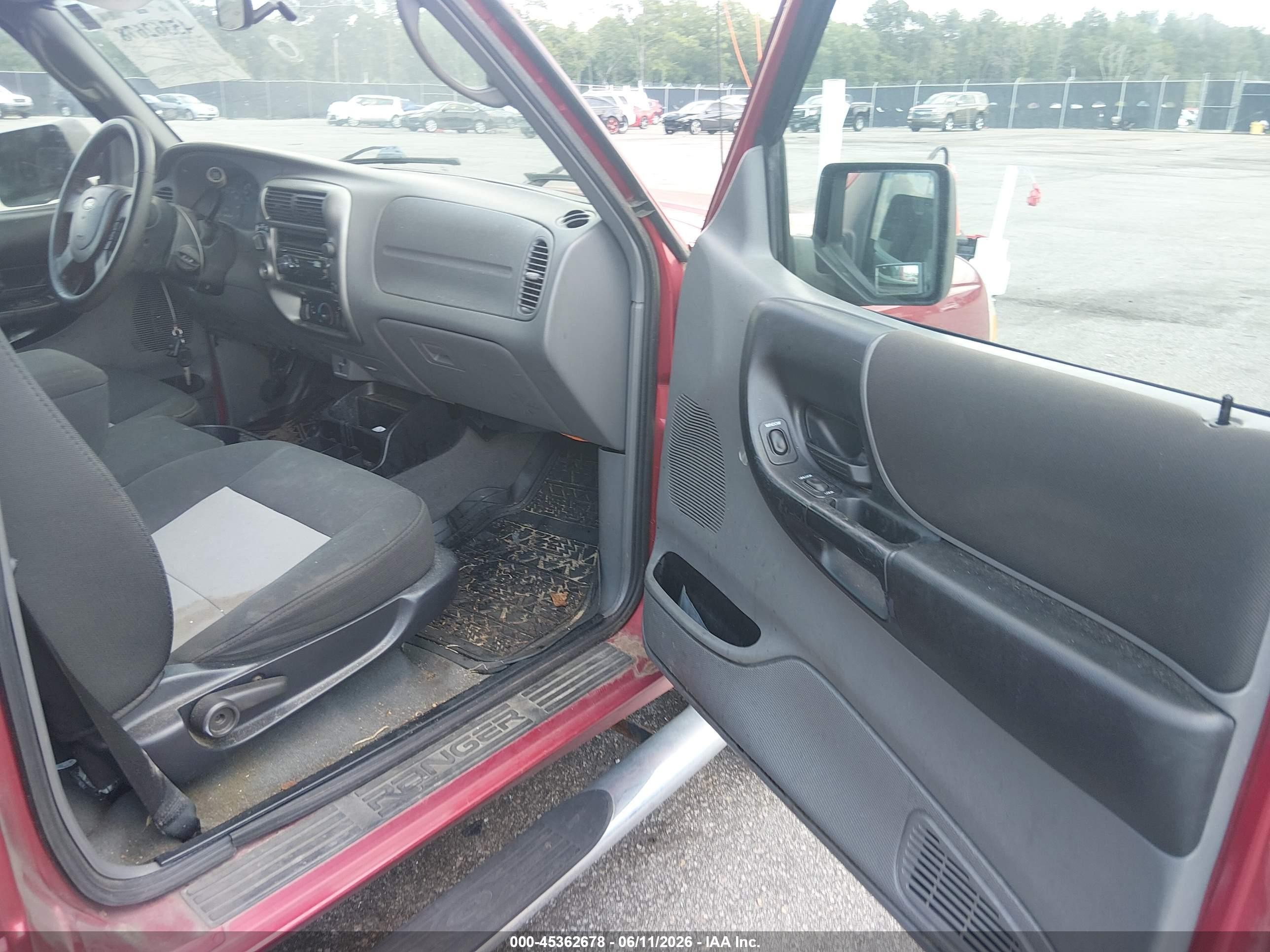 2006 Ford Ranger Sport/xl/xlt Red vin: 1FTYR11U16PA91764