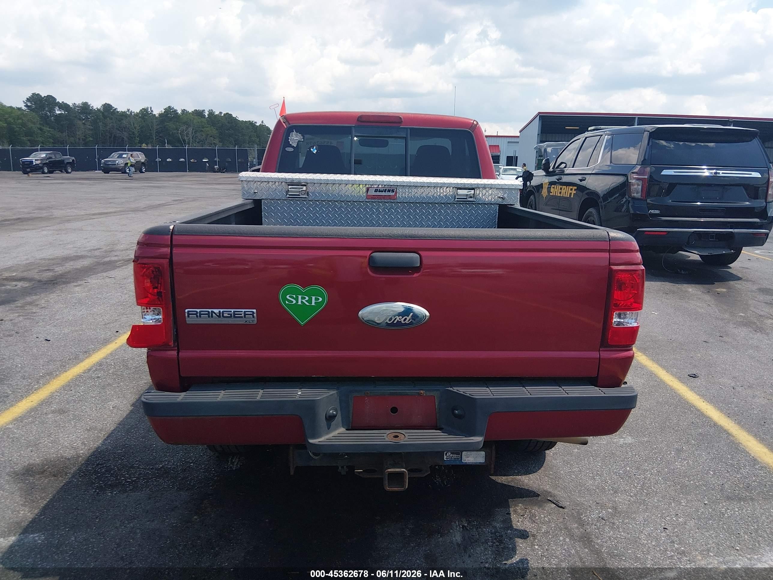 2006 Ford Ranger Sport/xl/xlt Red vin: 1FTYR11U16PA91764