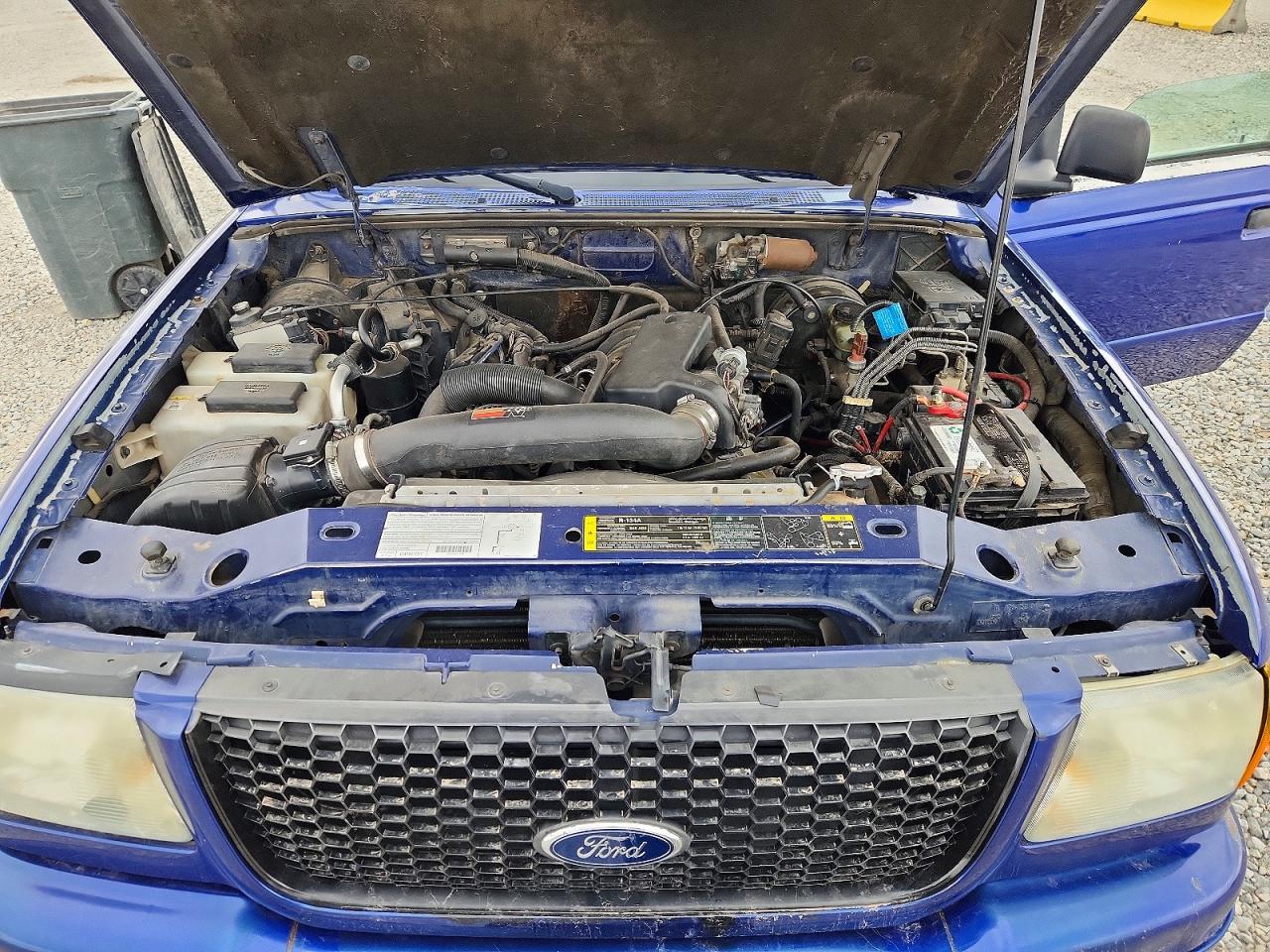 2003 Ford Ranger Blue vin: 1FTYR11U23PA34727