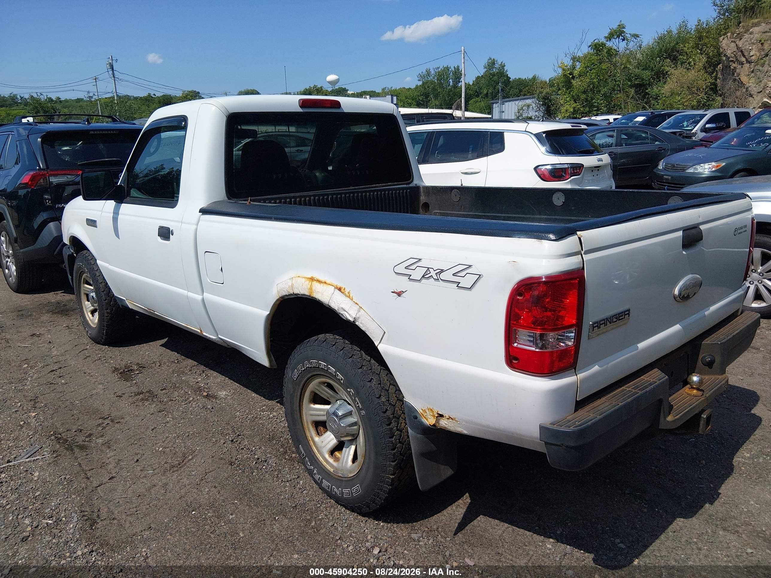 2006 Ford Ranger Sport/xl/xlt White vin: 1FTYR11U26PA50981