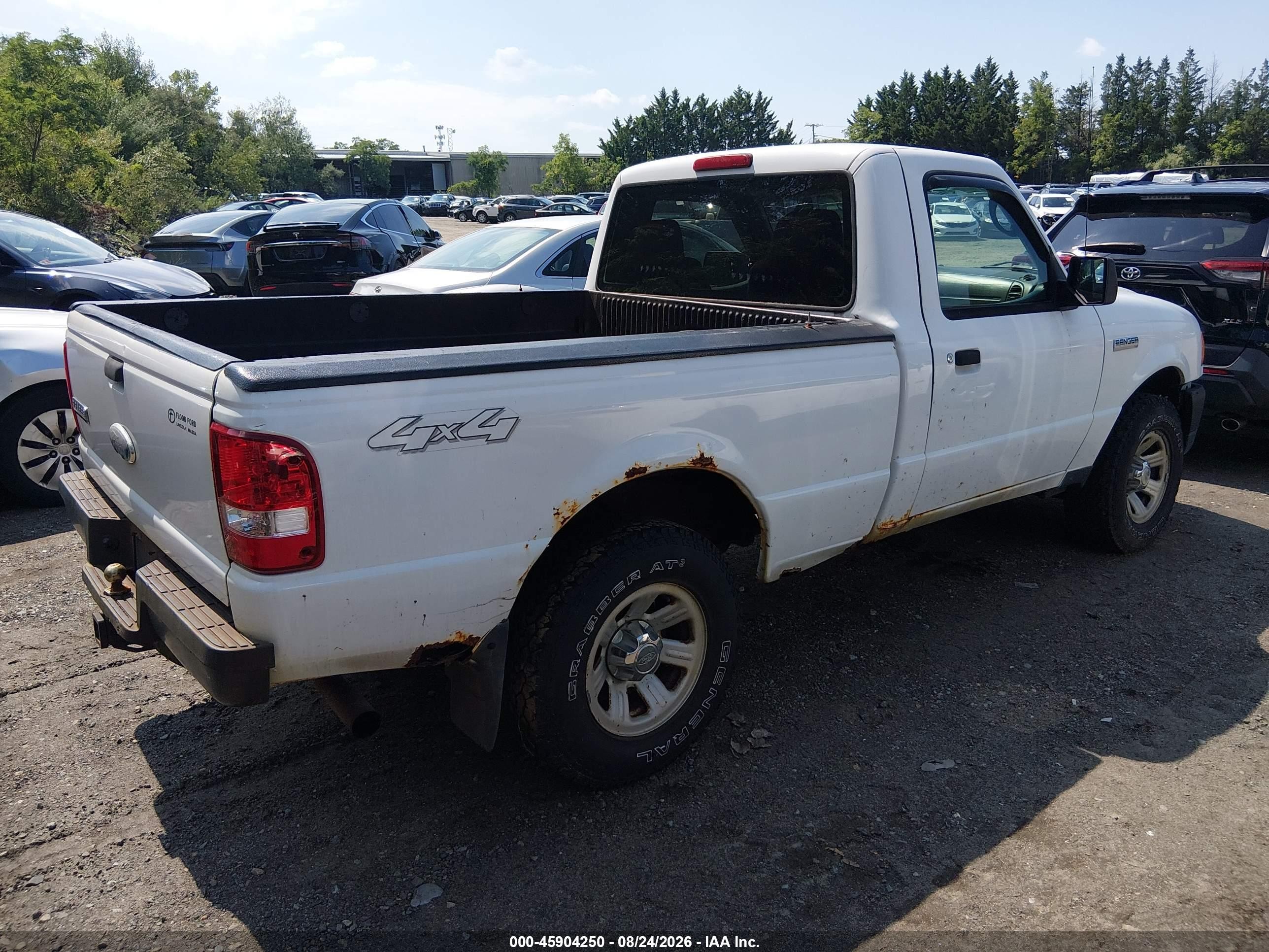 2006 Ford Ranger Sport/xl/xlt White vin: 1FTYR11U26PA50981