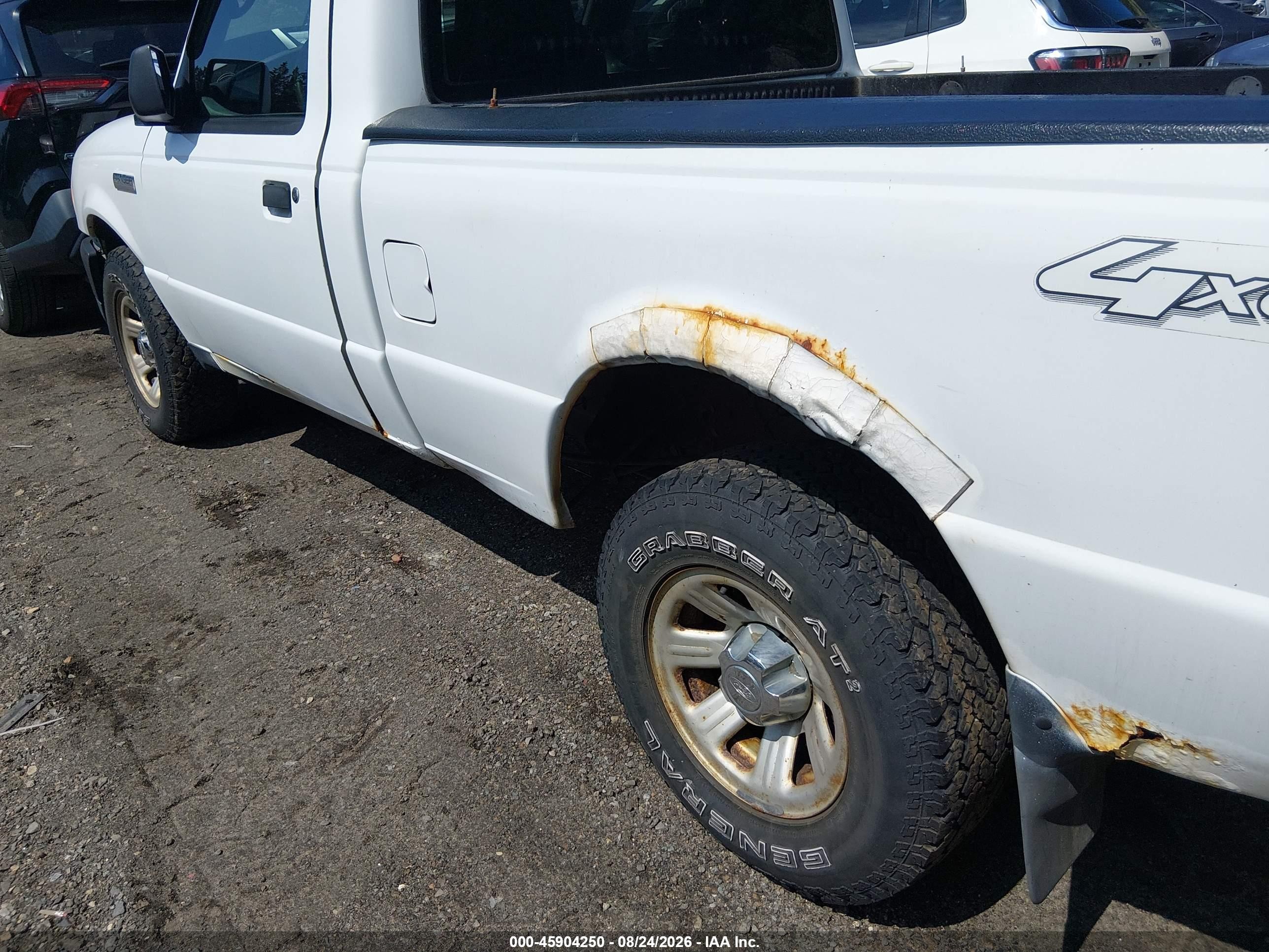 2006 Ford Ranger Sport/xl/xlt White vin: 1FTYR11U26PA50981
