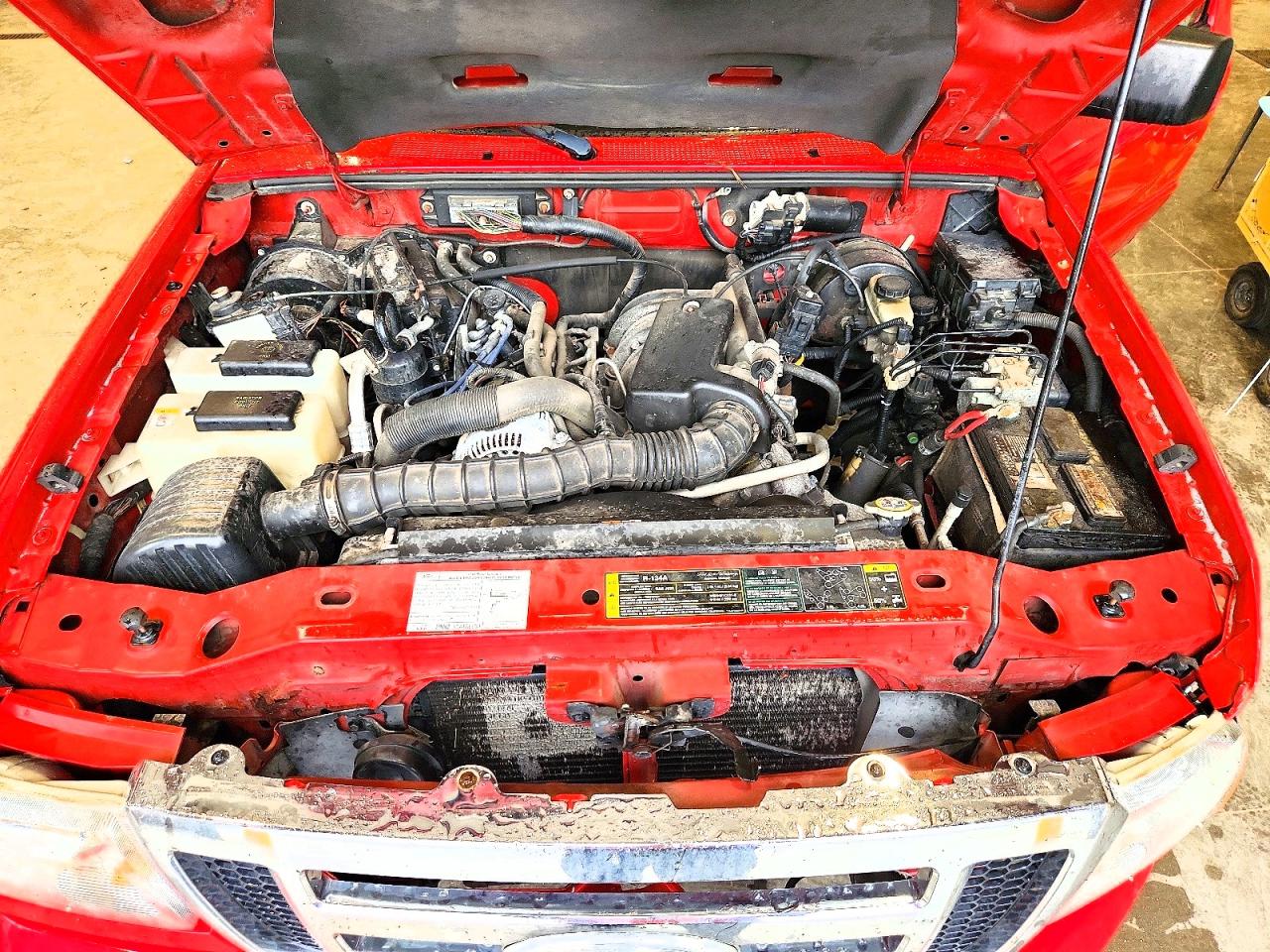 2006 Ford Ranger Red vin: 1FTYR11U36PA25488