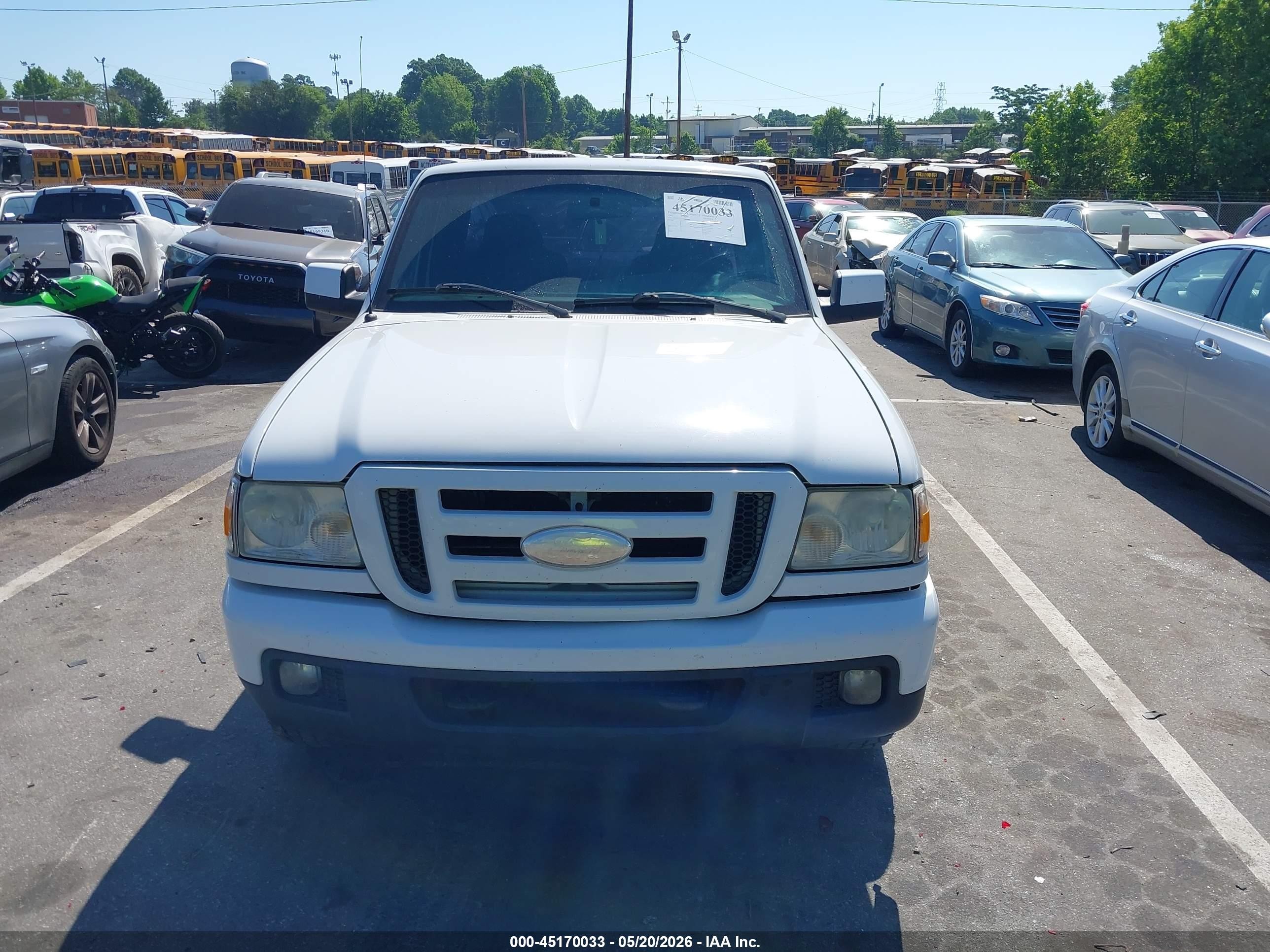 2007 Ford Ranger Sport/xl/xlt White vin: 1FTYR11U37PA47069