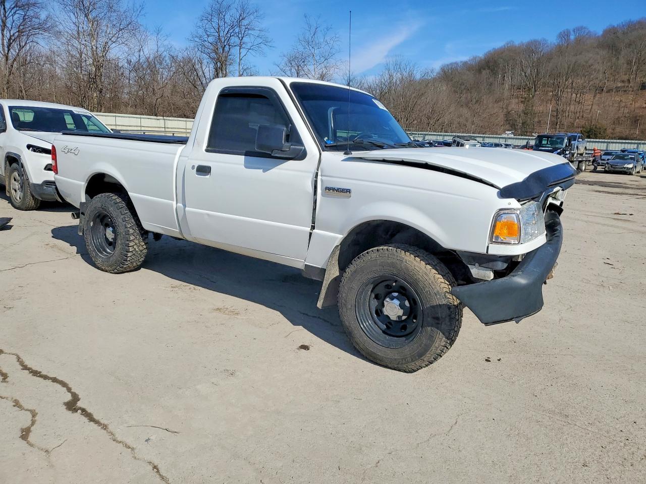 2008 Ford Ranger Белый vin: 1FTYR11U38PA84379