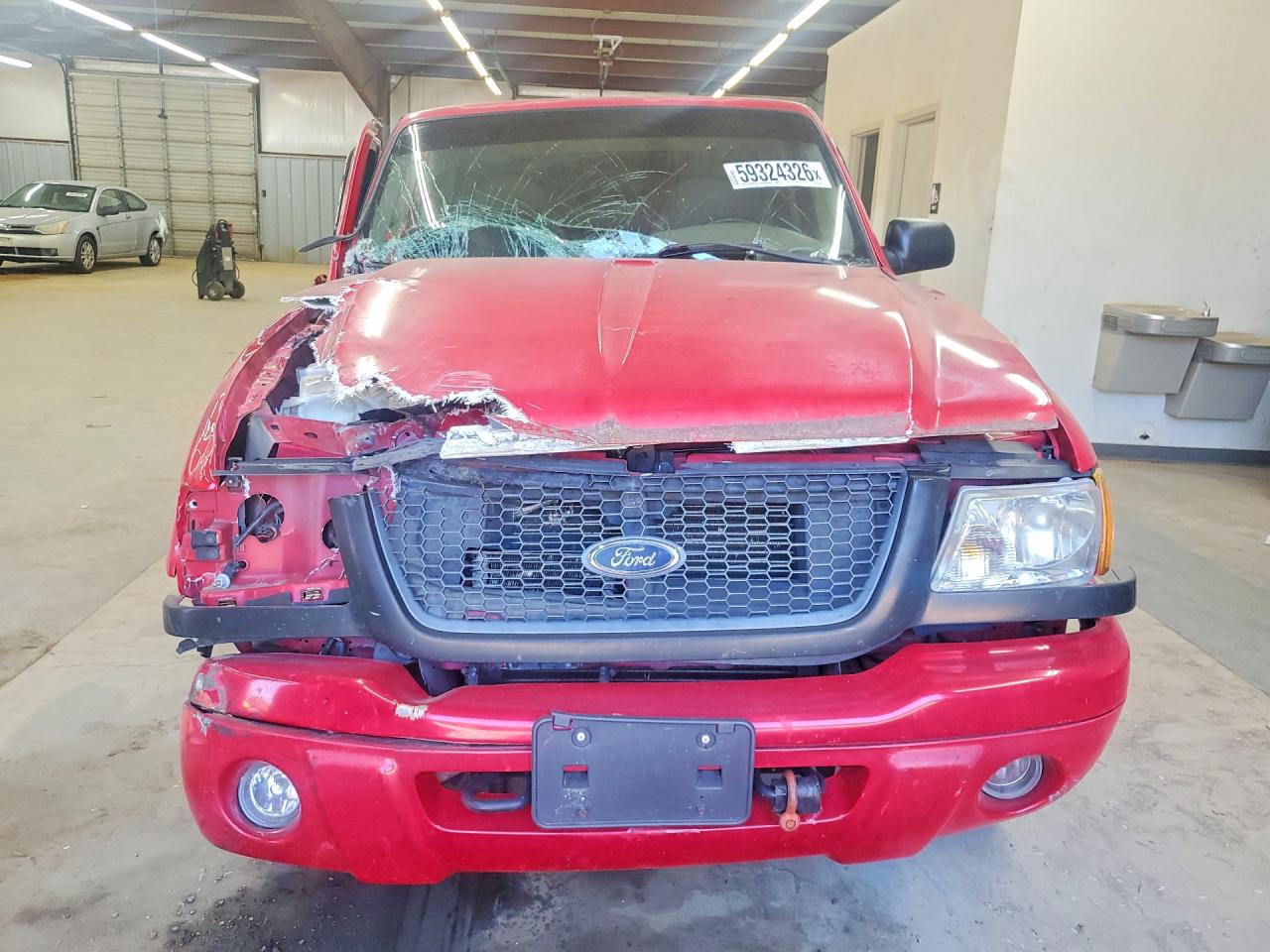 2002 Ford Ranger Красный vin: 1FTYR11U42TA46738