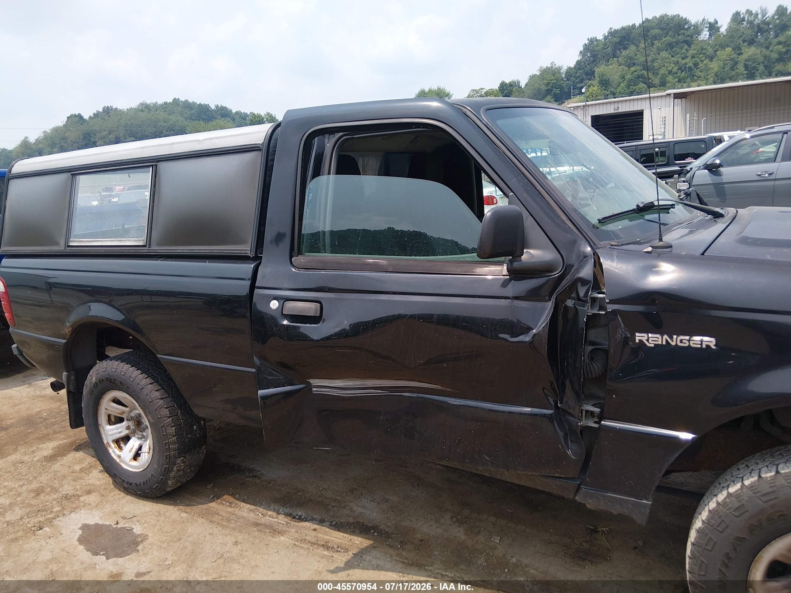2005 Ford Ranger Edge/xl/xlt Black vin: 1FTYR11U45PA34117