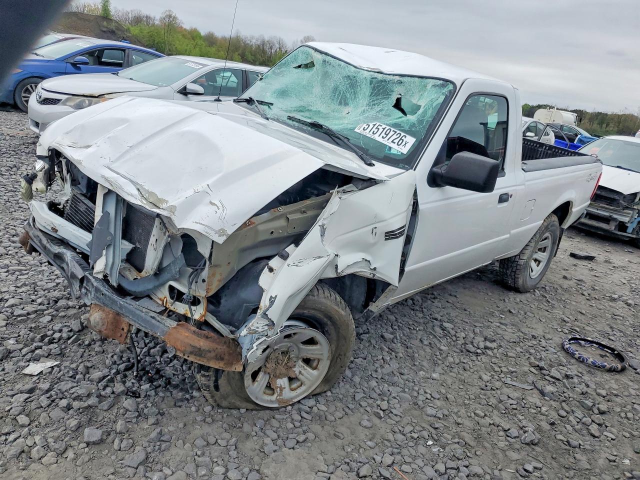 2006 Ford Ranger Белый vin: 1FTYR11U76PA68442