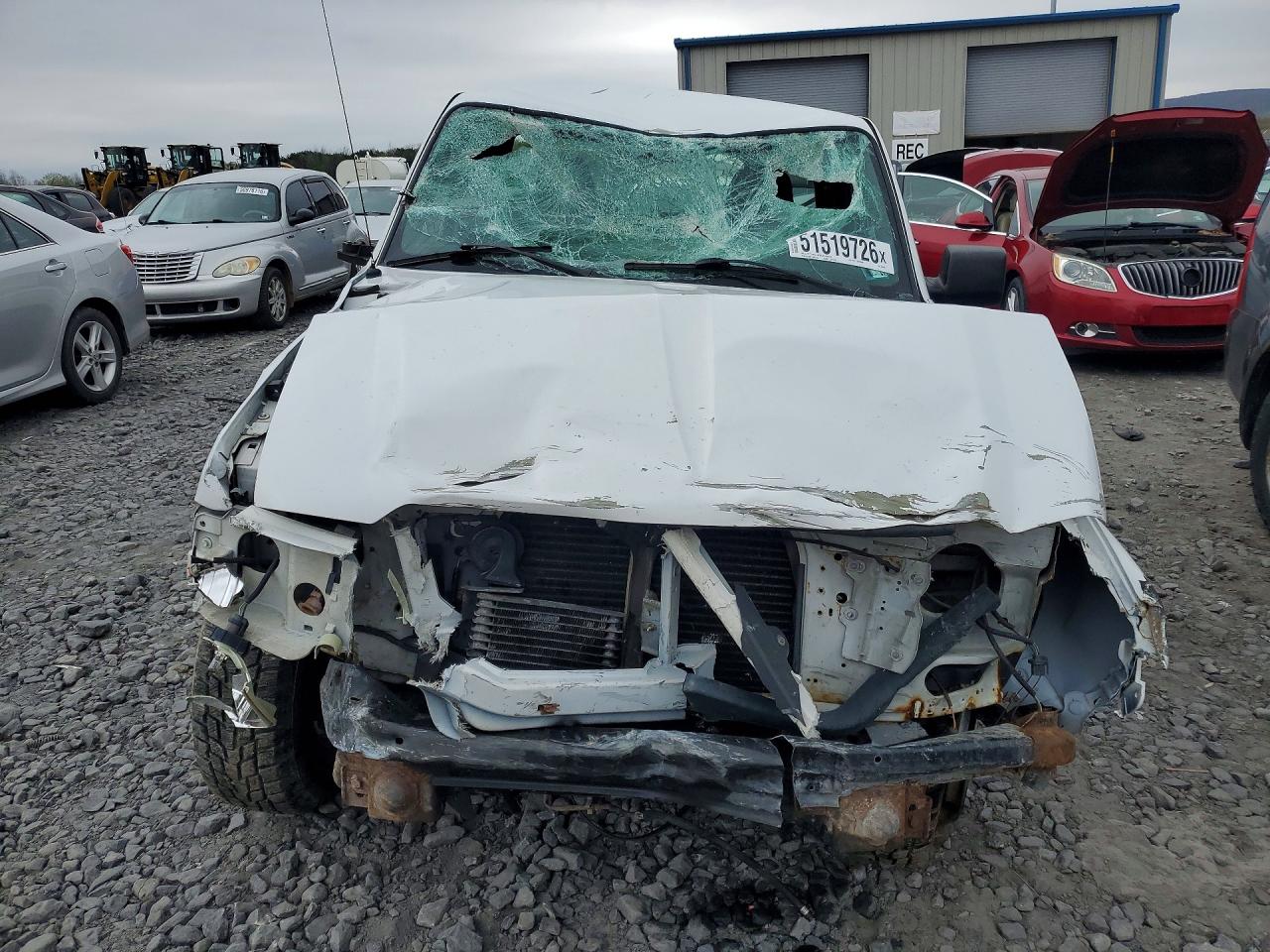 2006 Ford Ranger White vin: 1FTYR11U76PA68442