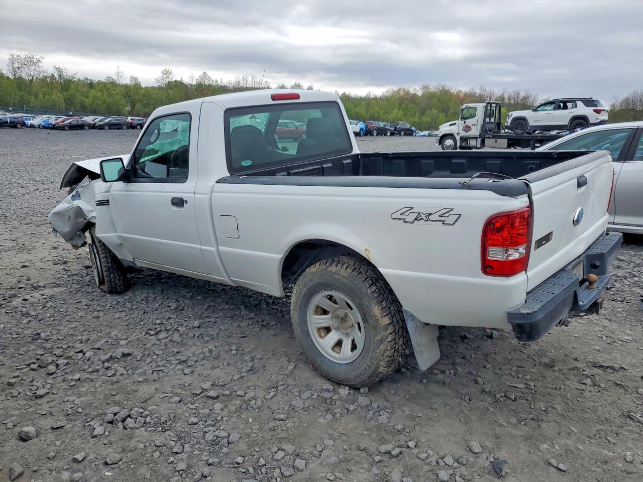 2006 Ford Ranger White vin: 1FTYR11U76PA68442