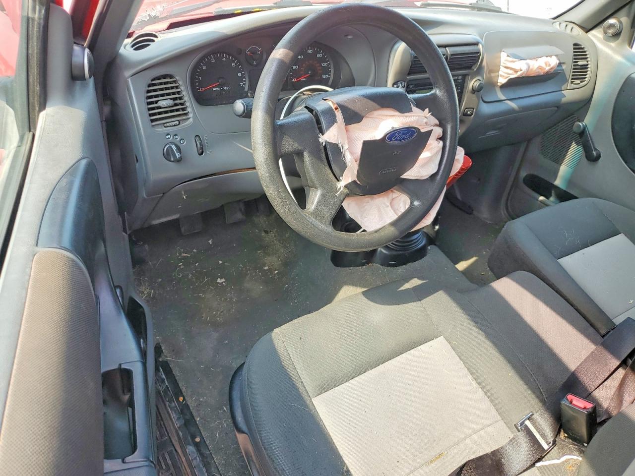 2006 Ford Ranger Red vin: 1FTYR11U86PA73665