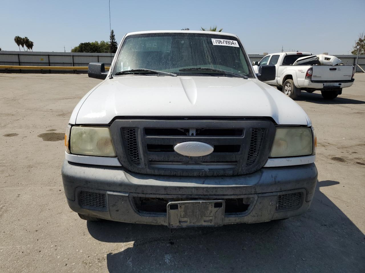 2007 Ford Ranger White vin: 1FTYR11U87PA97708