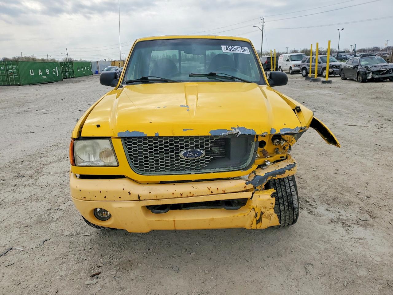 2002 Ford Ranger Yellow vin: 1FTYR11UX2PA70986