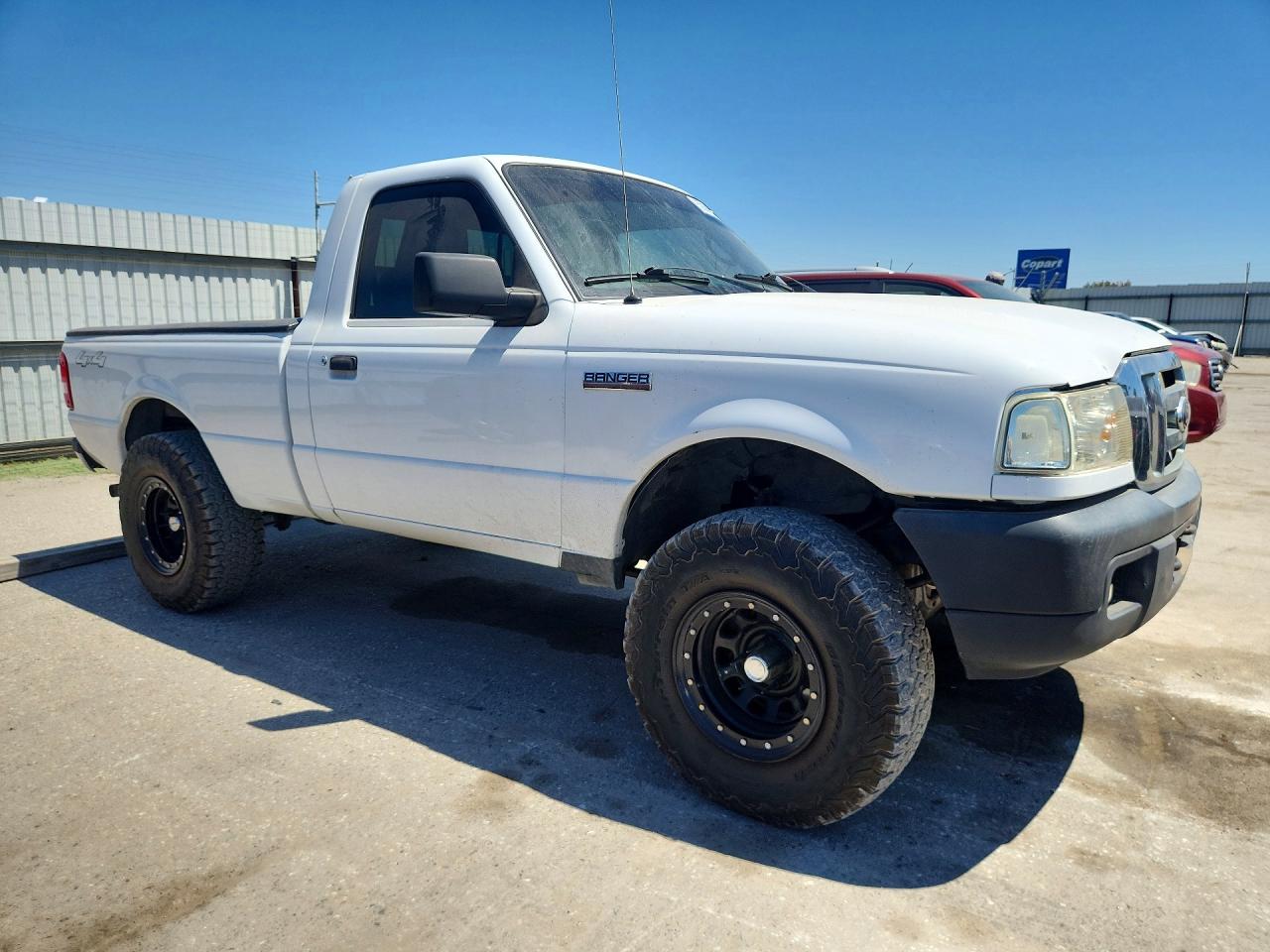 2006 Ford Ranger White vin: 1FTYR11UX6PA72629