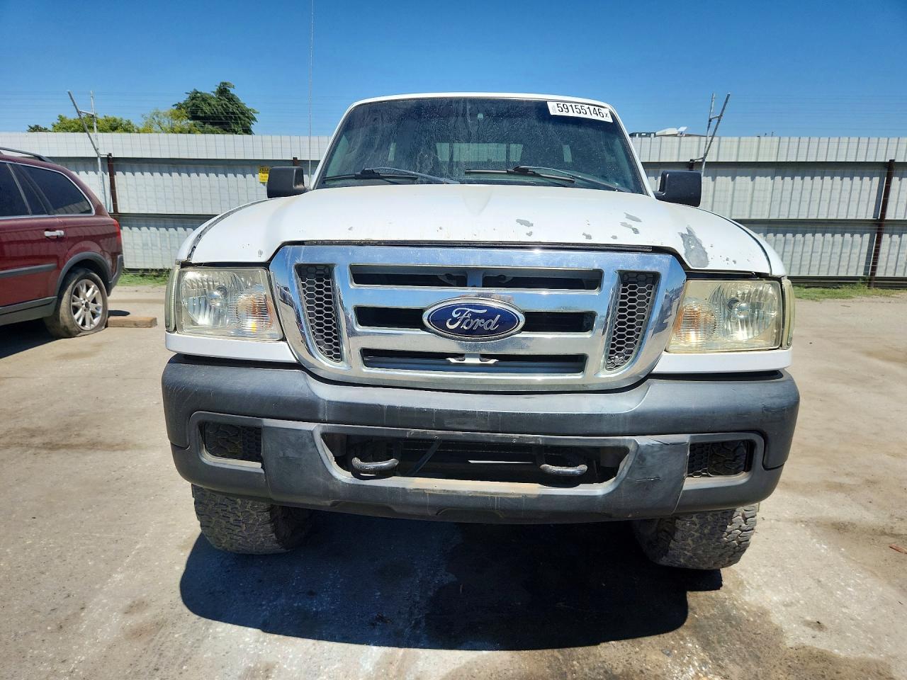 2006 Ford Ranger White vin: 1FTYR11UX6PA72629