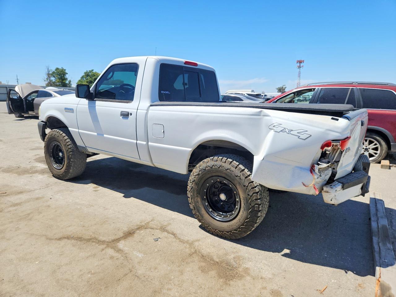 2006 Ford Ranger White vin: 1FTYR11UX6PA72629