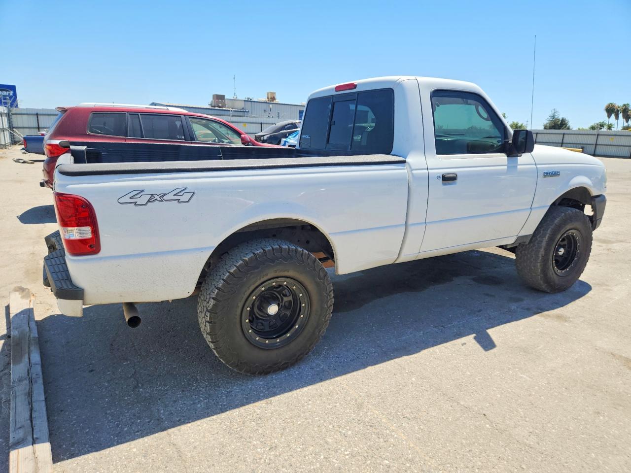 2006 Ford Ranger White vin: 1FTYR11UX6PA72629
