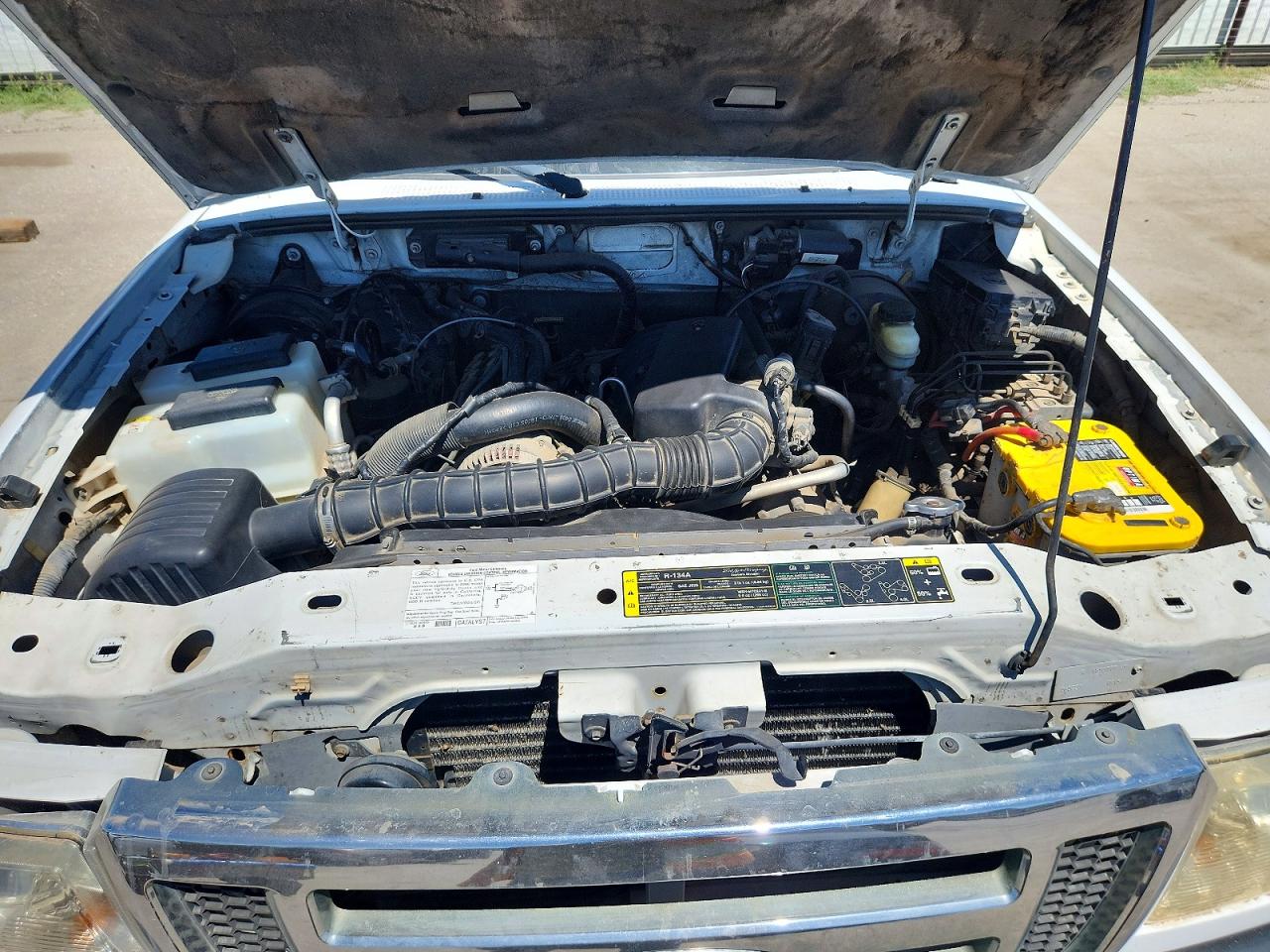 2006 Ford Ranger White vin: 1FTYR11UX6PA72629