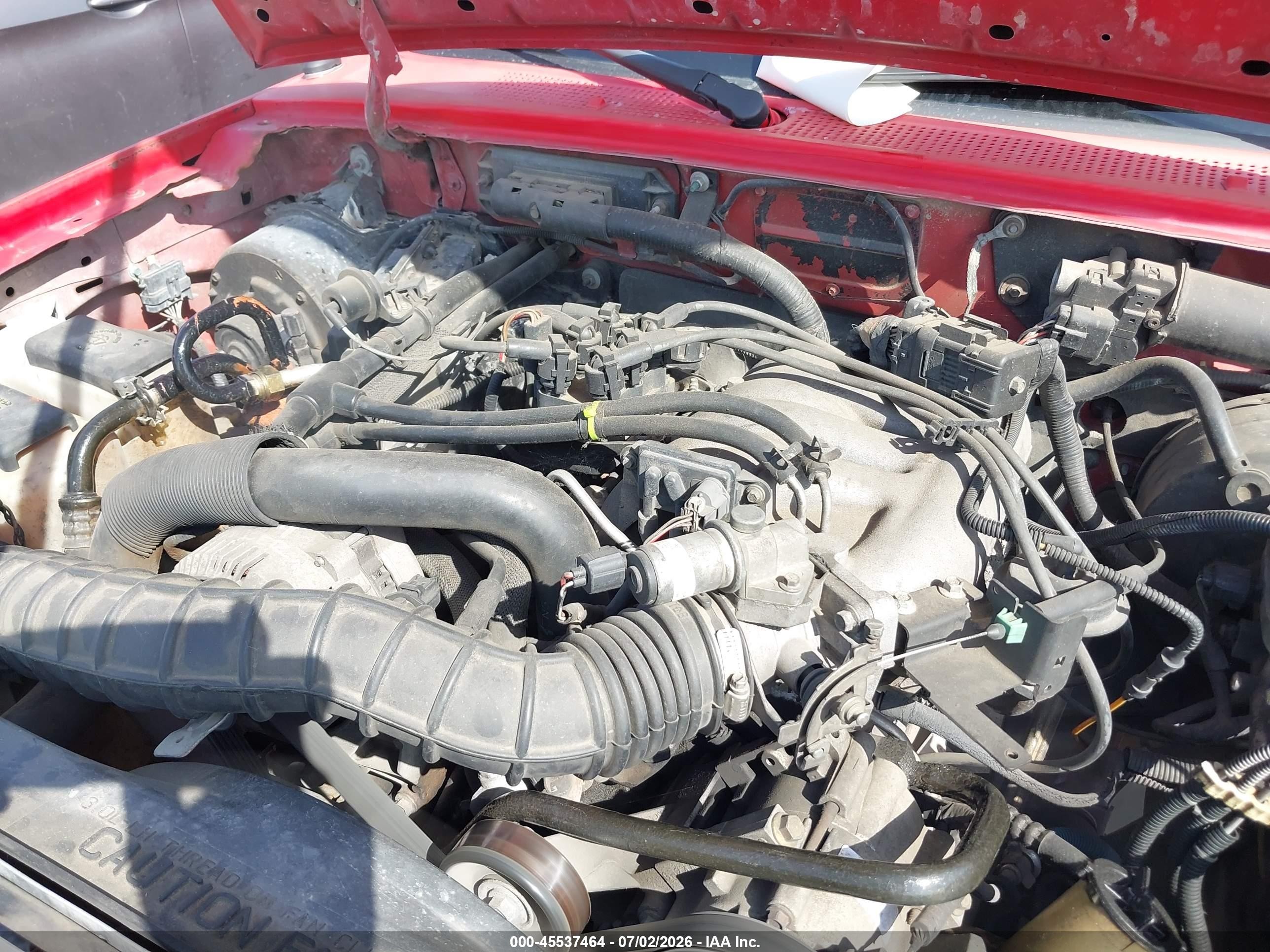 2000 Ford Ranger Xl/xlt Red vin: 1FTYR11V0YPA53888