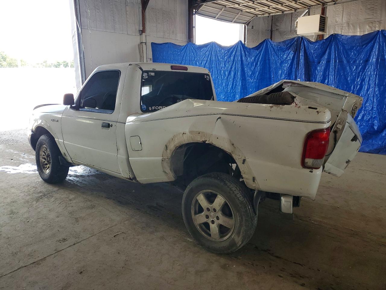 2000 Ford Ranger Xlt White vin: 1FTYR11V0YTA96649