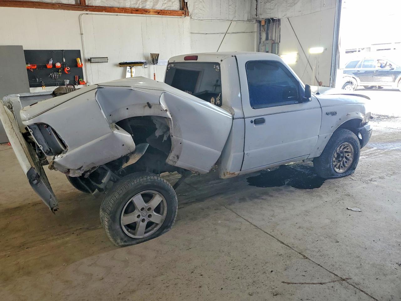 2000 Ford Ranger Xlt White vin: 1FTYR11V0YTA96649