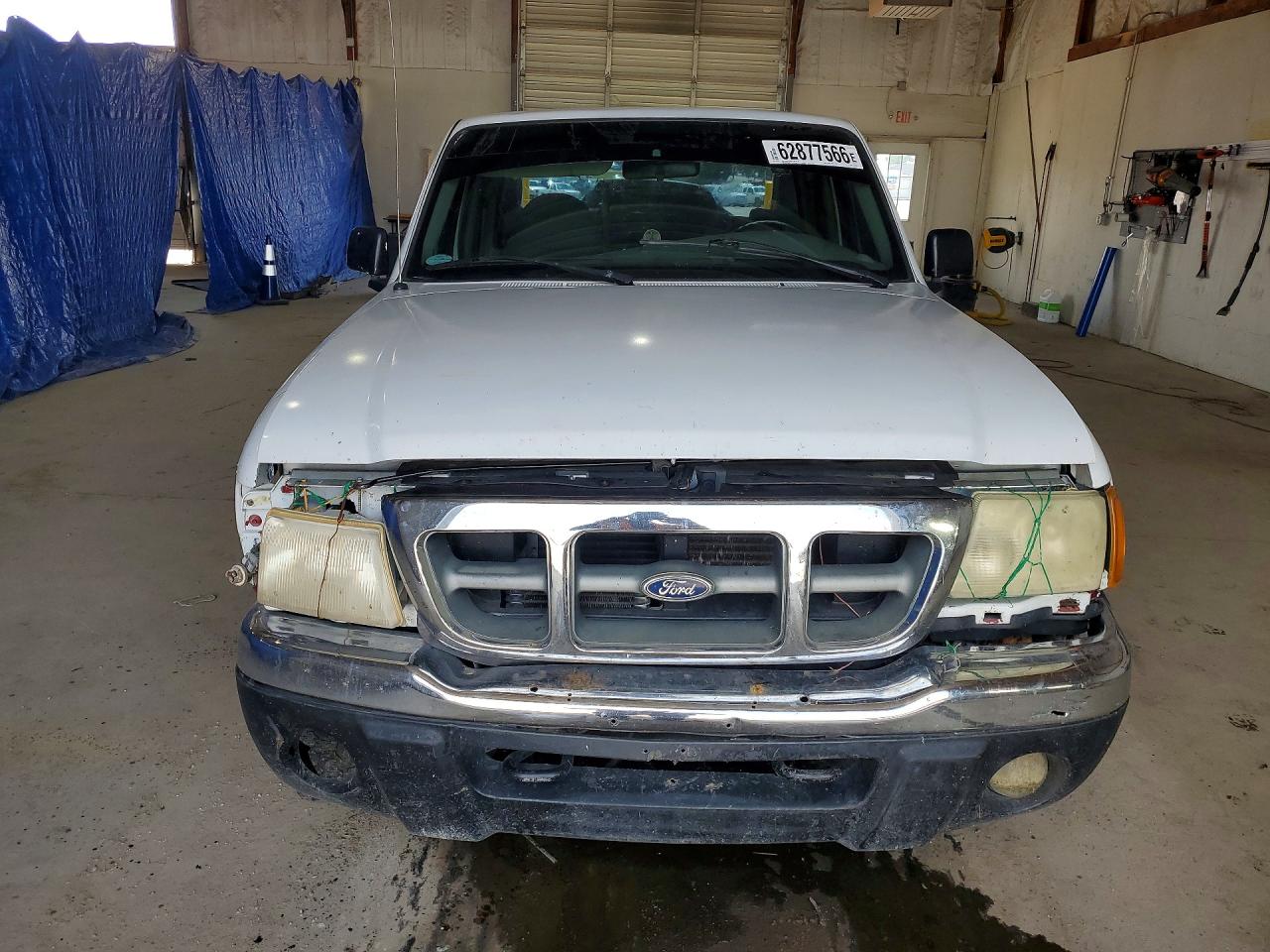 2000 Ford Ranger Xlt White vin: 1FTYR11V0YTA96649