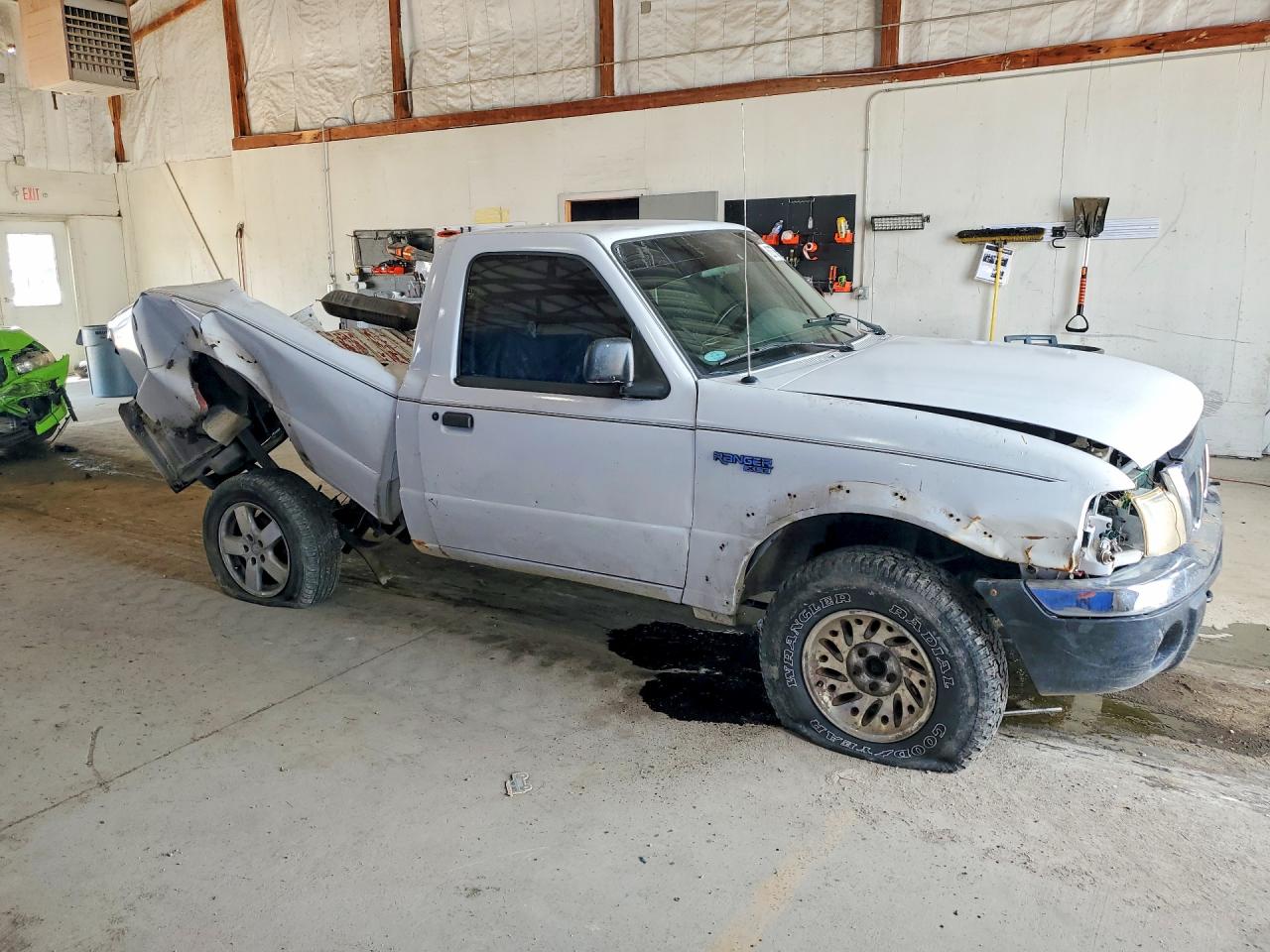 2000 Ford Ranger Xlt White vin: 1FTYR11V0YTA96649