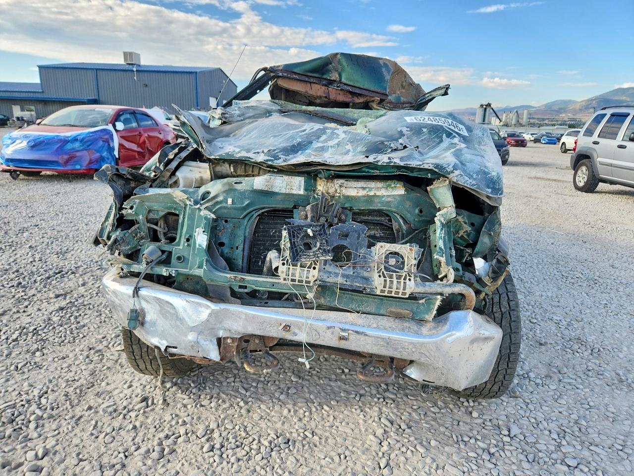 2000 Ford Ranger Green vin: 1FTYR11V2YPA20553