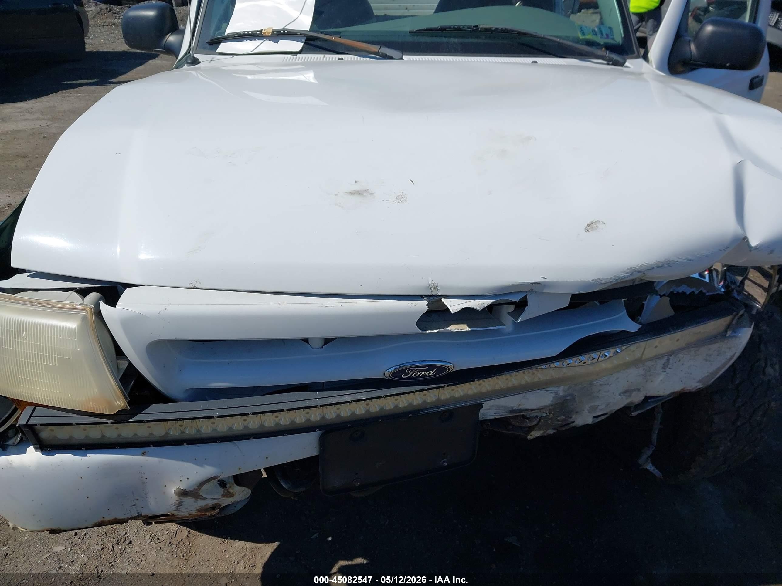 2000 Ford Ranger Xl/xlt White vin: 1FTYR11V2YPC20235