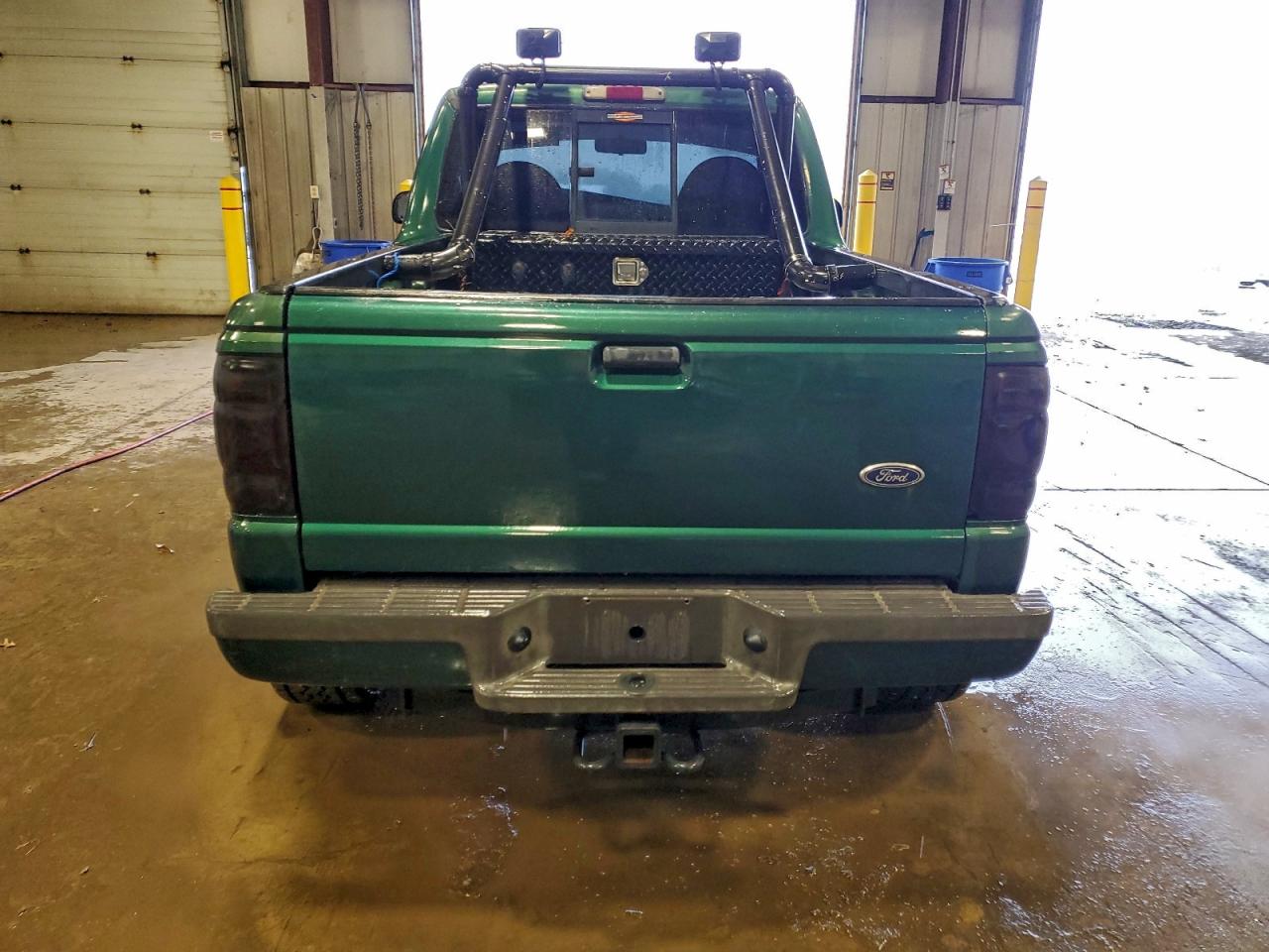 1999 Ford Ranger Green vin: 1FTYR11V6XTA36034