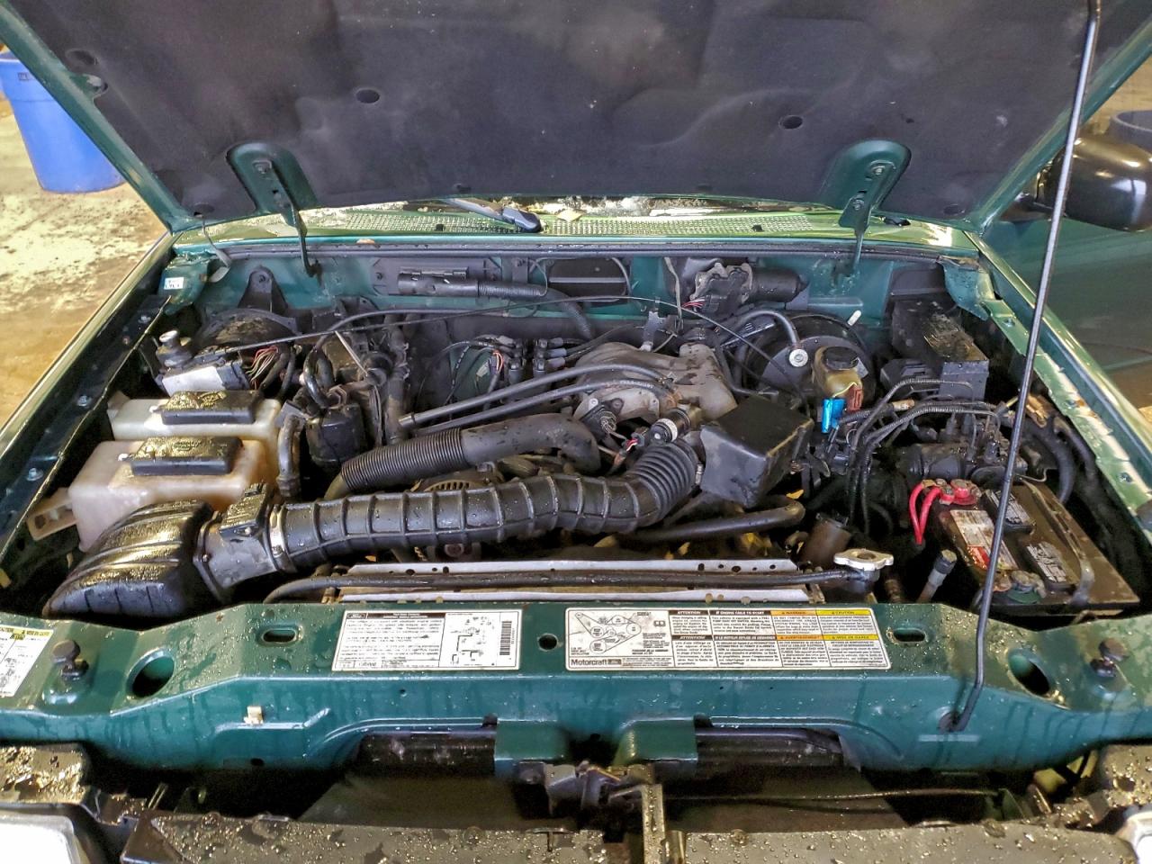 1999 Ford Ranger Green vin: 1FTYR11V6XTA36034