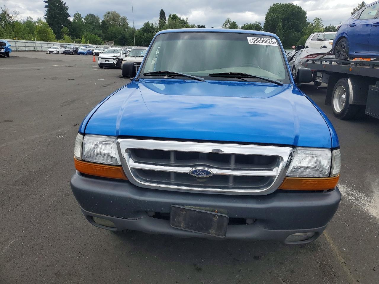 1998 Ford Ranger Super Cab Blue vin: 1FTYR14C0WPA61173