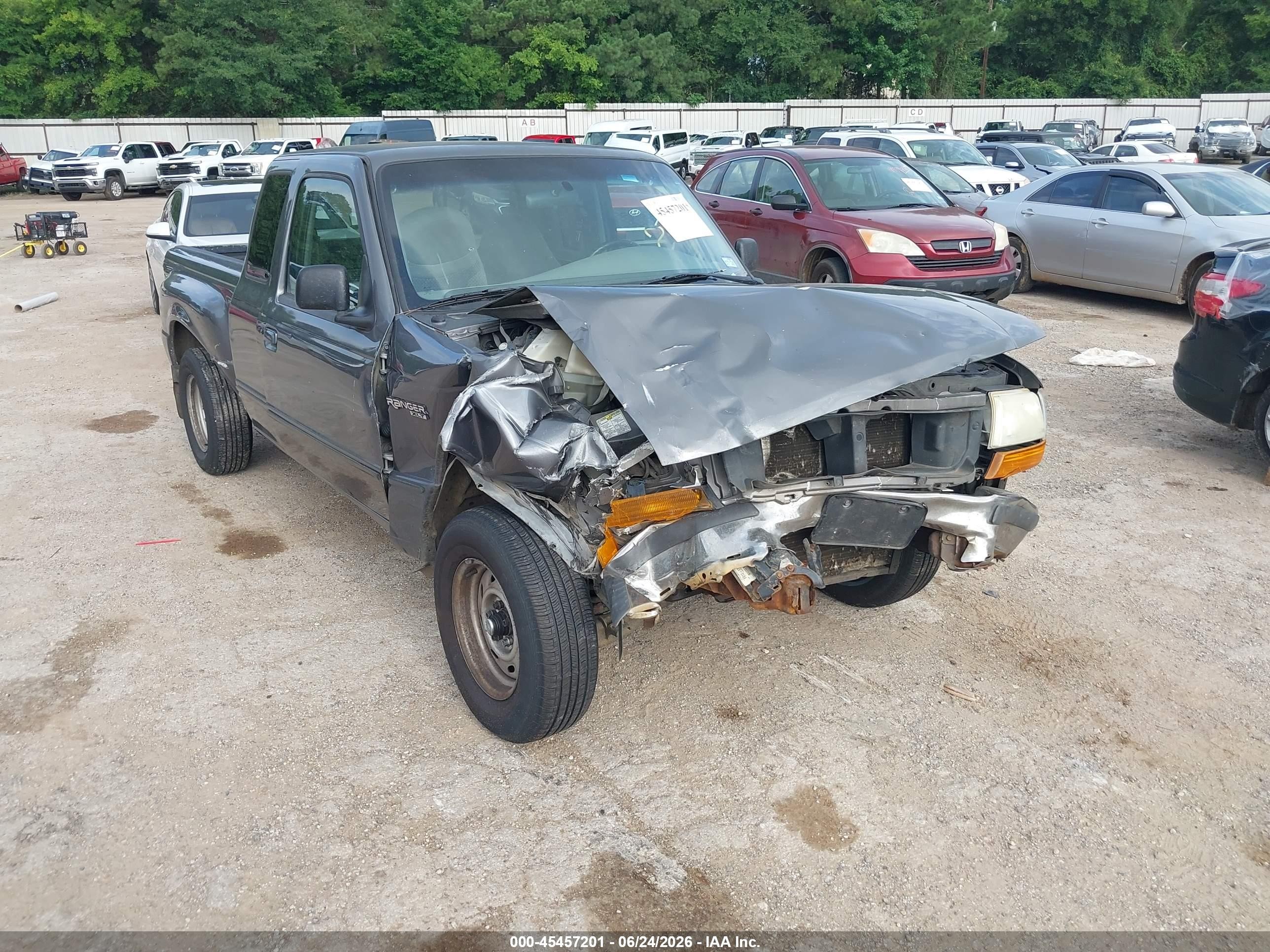 1998 Ford Ranger Xl/xlt Gray vin: 1FTYR14C1WPB40898