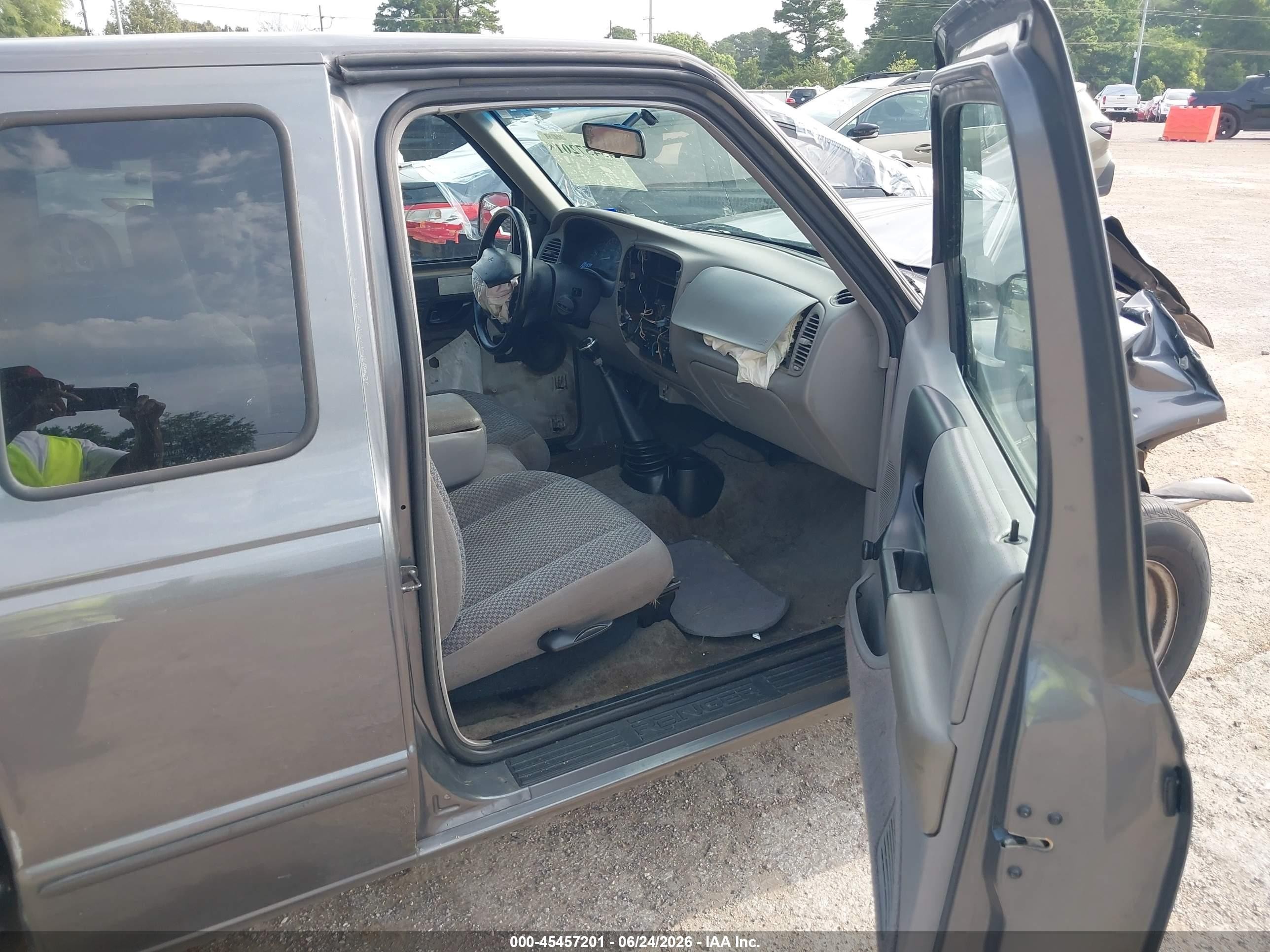 1998 Ford Ranger Xl/xlt Gray vin: 1FTYR14C1WPB40898