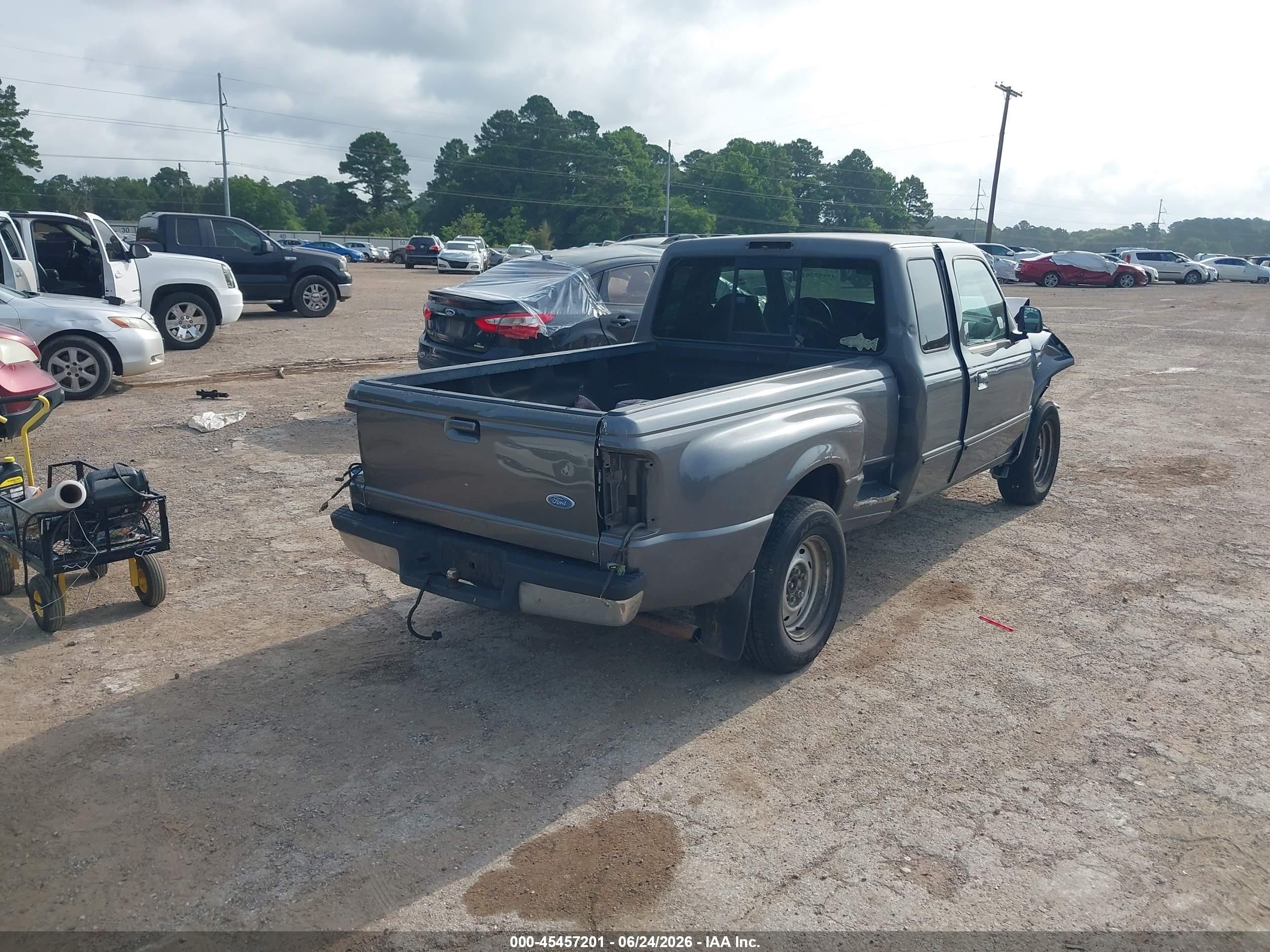 1998 Ford Ranger Xl/xlt Gray vin: 1FTYR14C1WPB40898