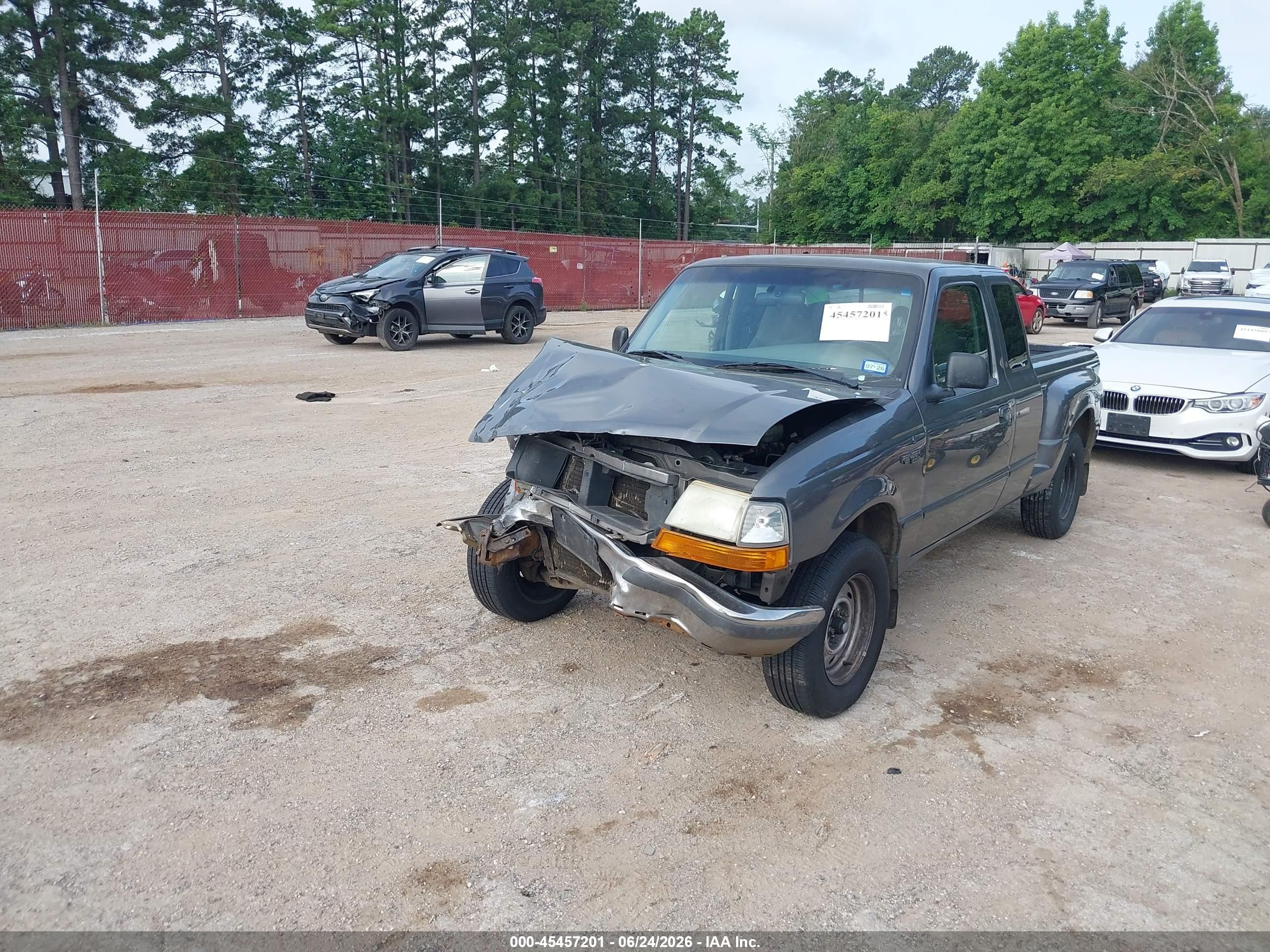 1998 Ford Ranger Xl/xlt Gray vin: 1FTYR14C1WPB40898