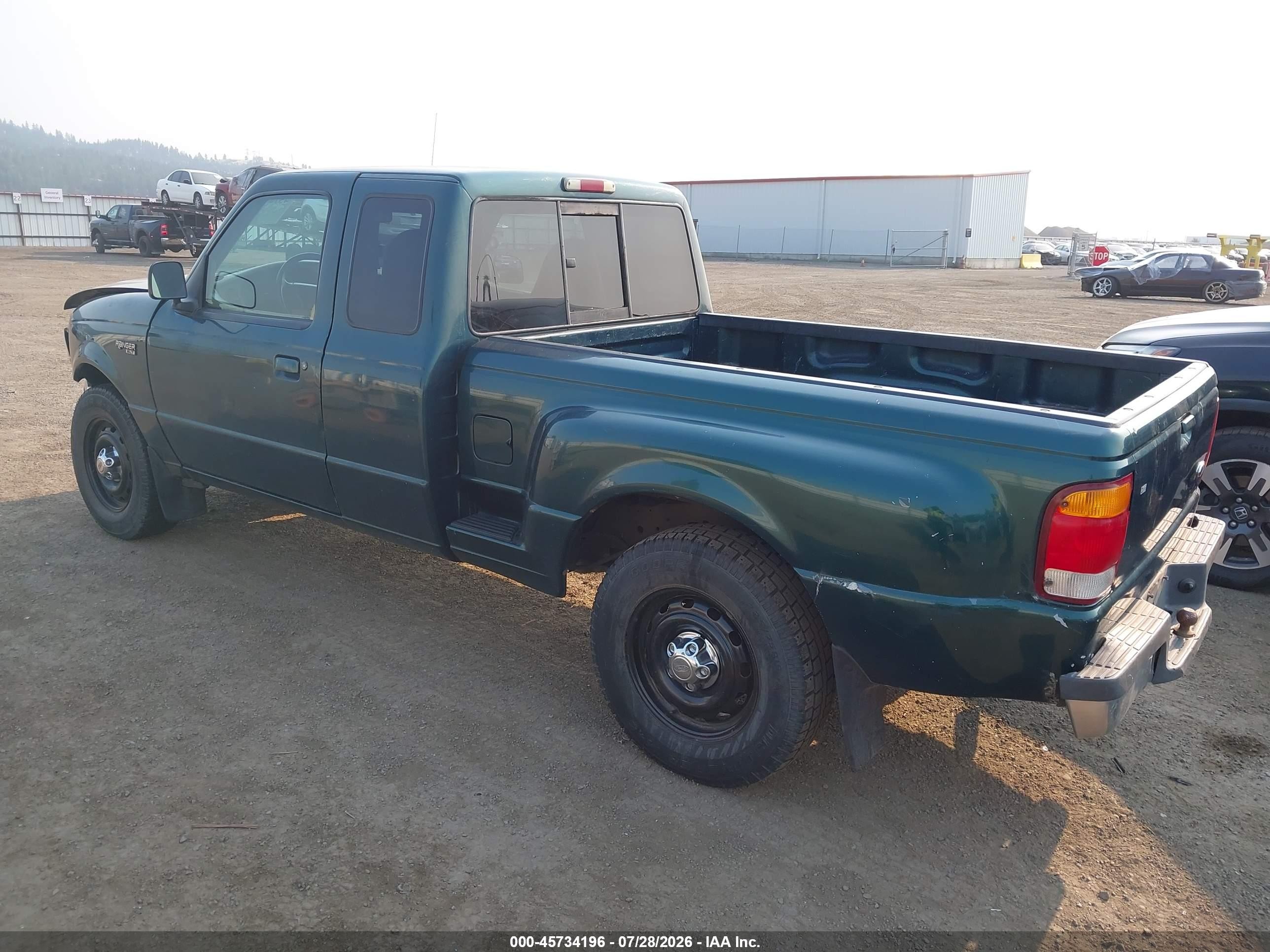 1998 Ford Ranger Xl/xlt Green vin: 1FTYR14C3WTA13786