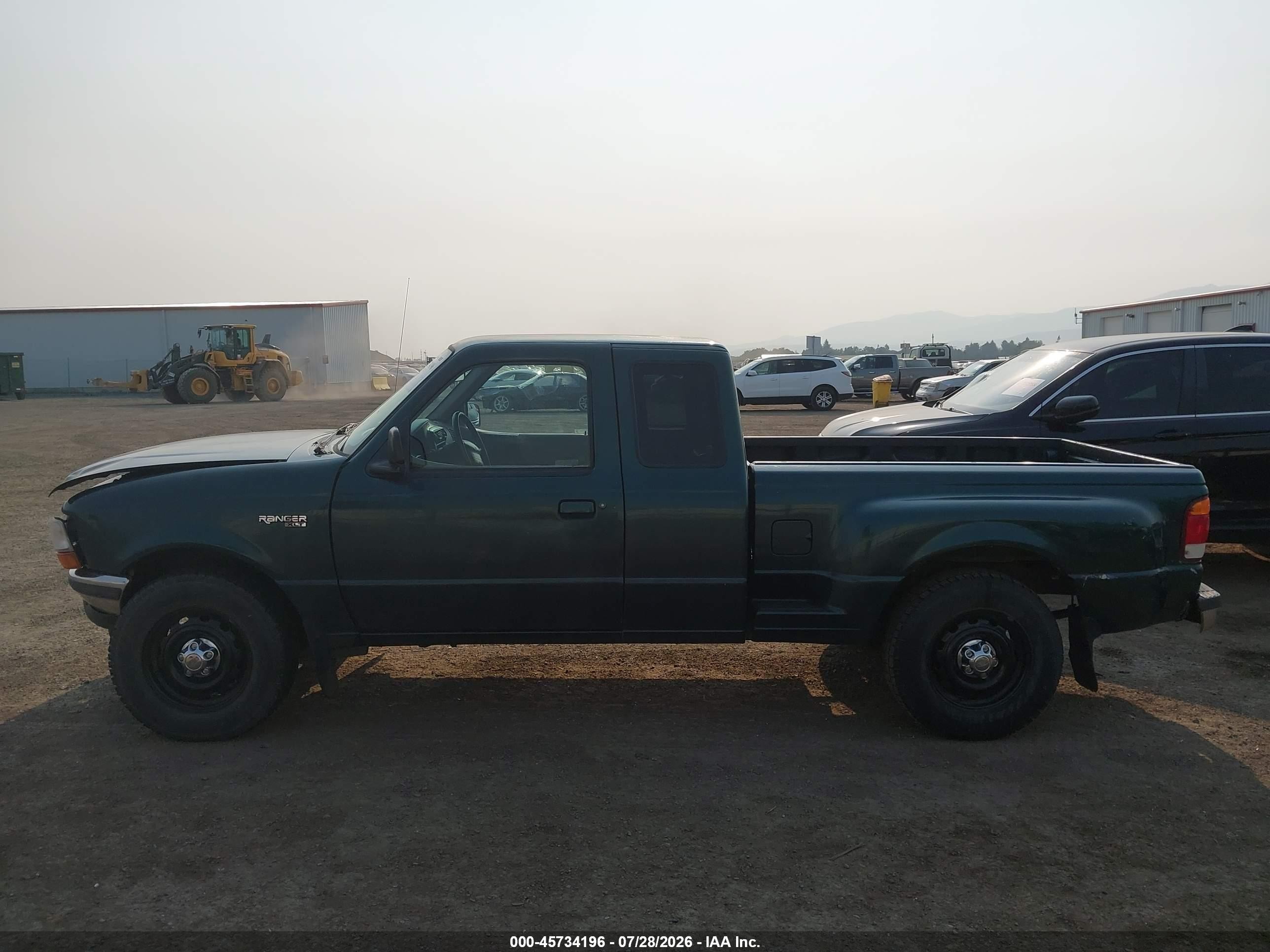 1998 Ford Ranger Xl/xlt Green vin: 1FTYR14C3WTA13786