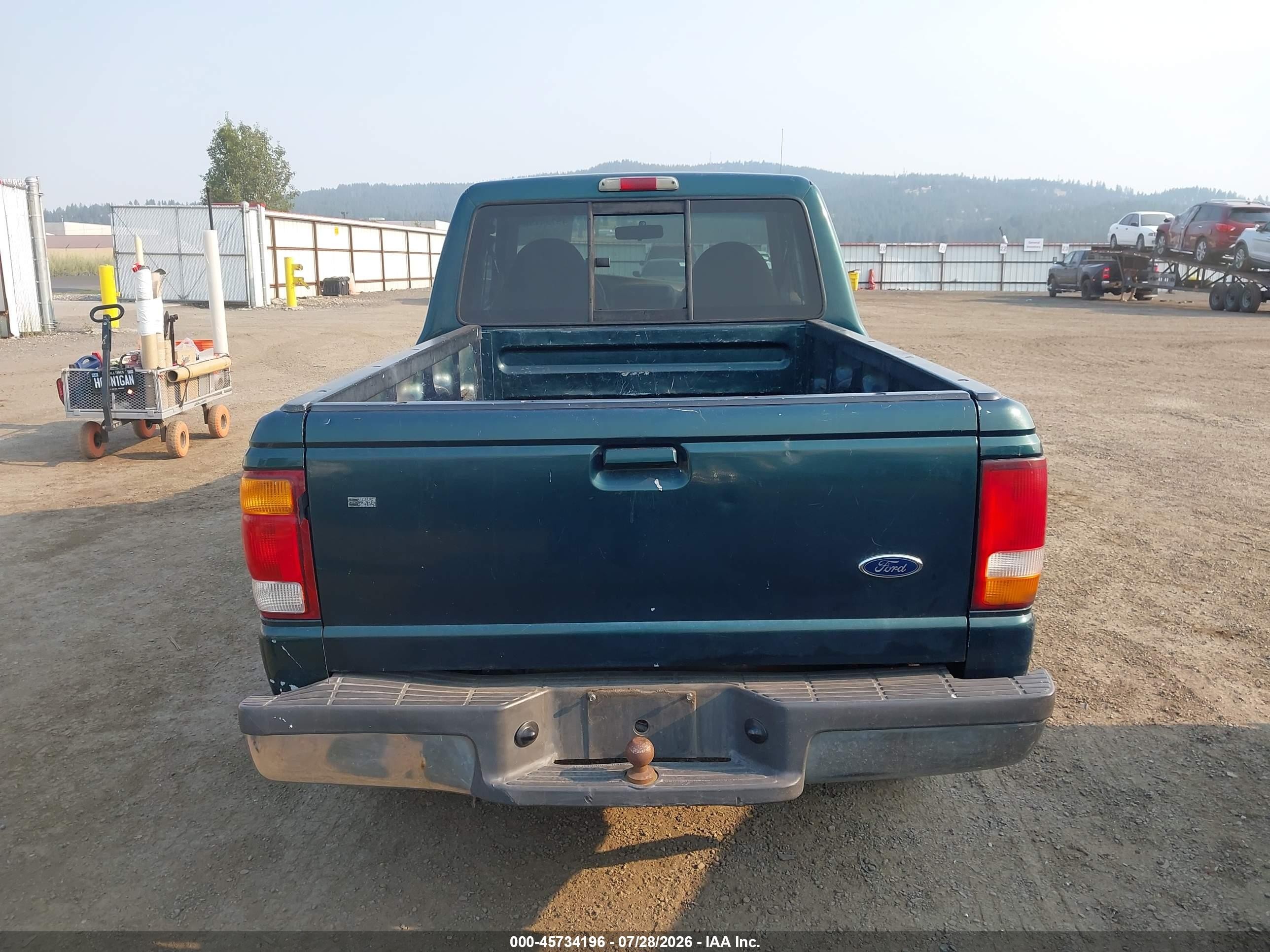 1998 Ford Ranger Xl/xlt Green vin: 1FTYR14C3WTA13786