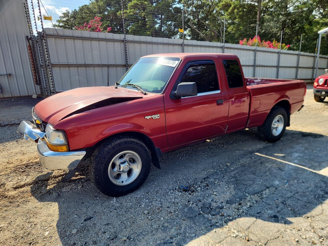 2000 Ford Ranger Super Cab Бордовый vin: 1FTYR14C3YPB17156