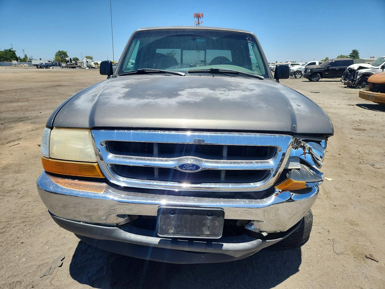 2000 Ford Ranger Super Cab Gray vin: 1FTYR14C4YPB55284