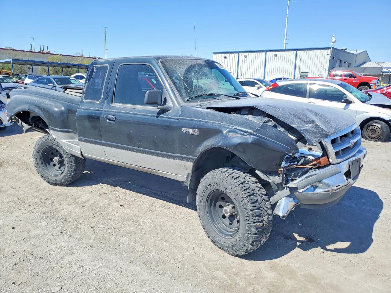 1998 Ford Ranger Super Cab Черный vin: 1FTYR14C5WPA28587