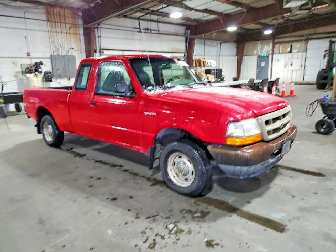 1998 Ford Ranger Super Cab Red vin: 1FTYR14C7WPA15727